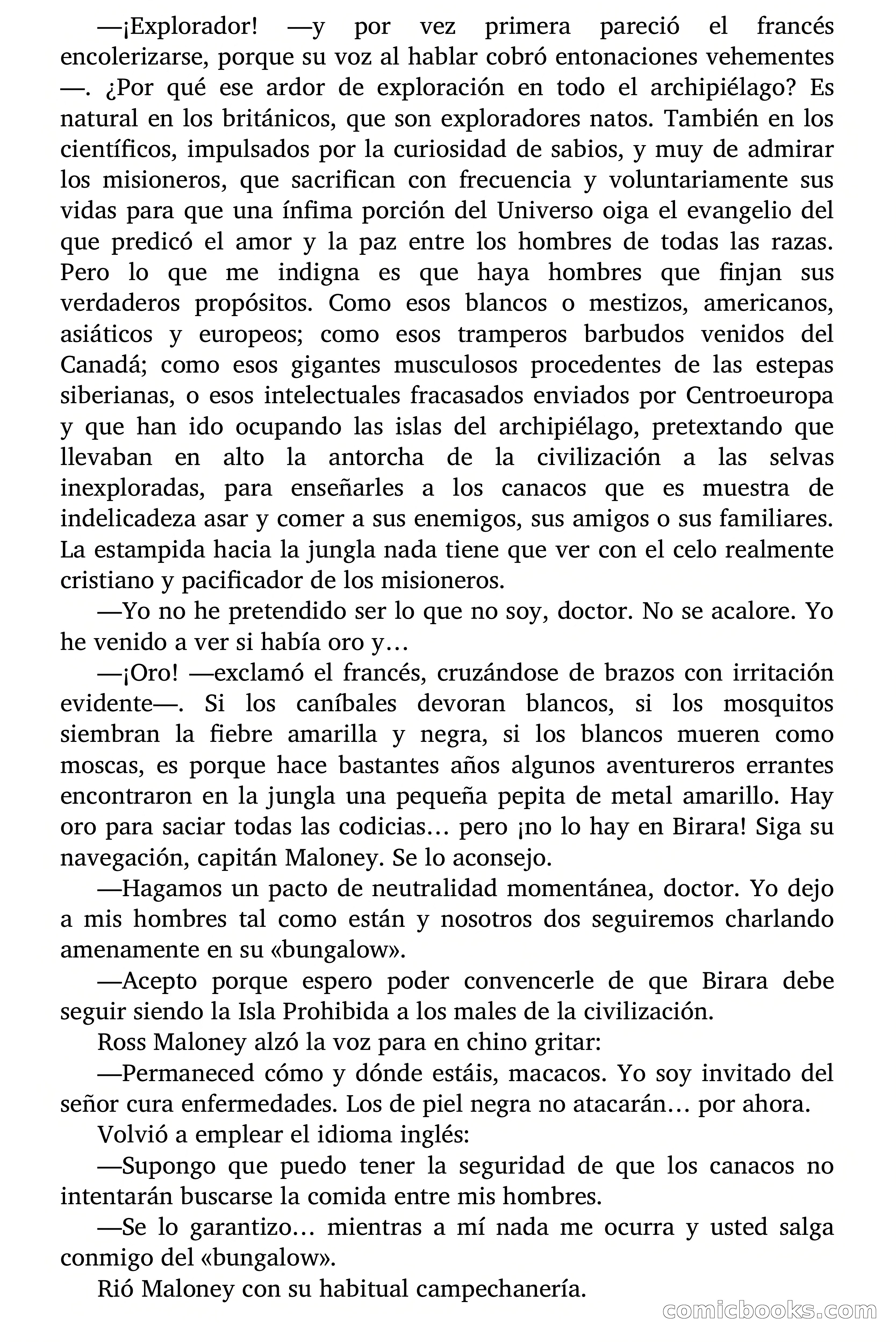 Capitán Pantera: La isla prohibida — page 22 of 83