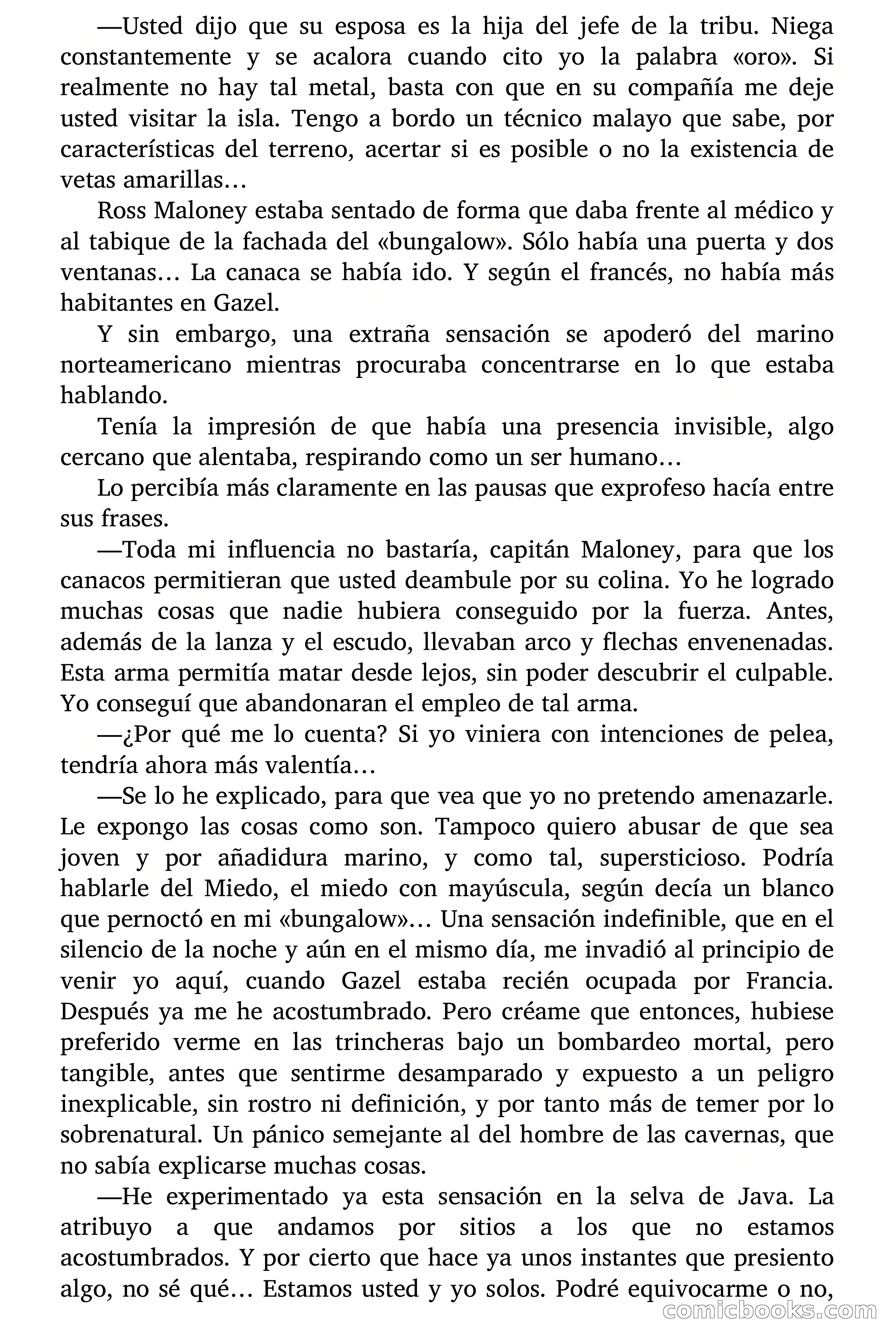 Capitán Pantera: La isla prohibida — page 26 of 83