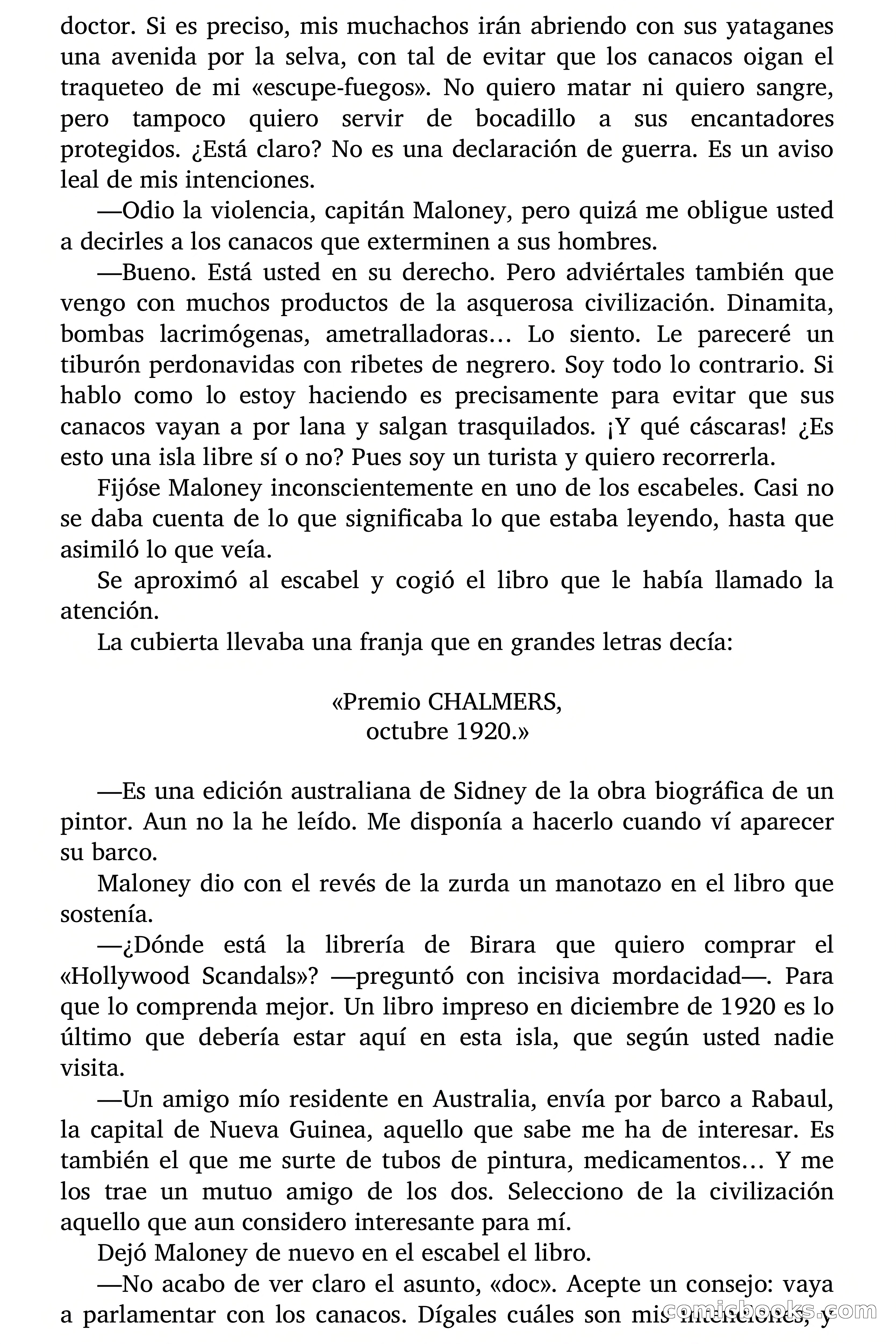 Capitán Pantera: La isla prohibida — page 29 of 83