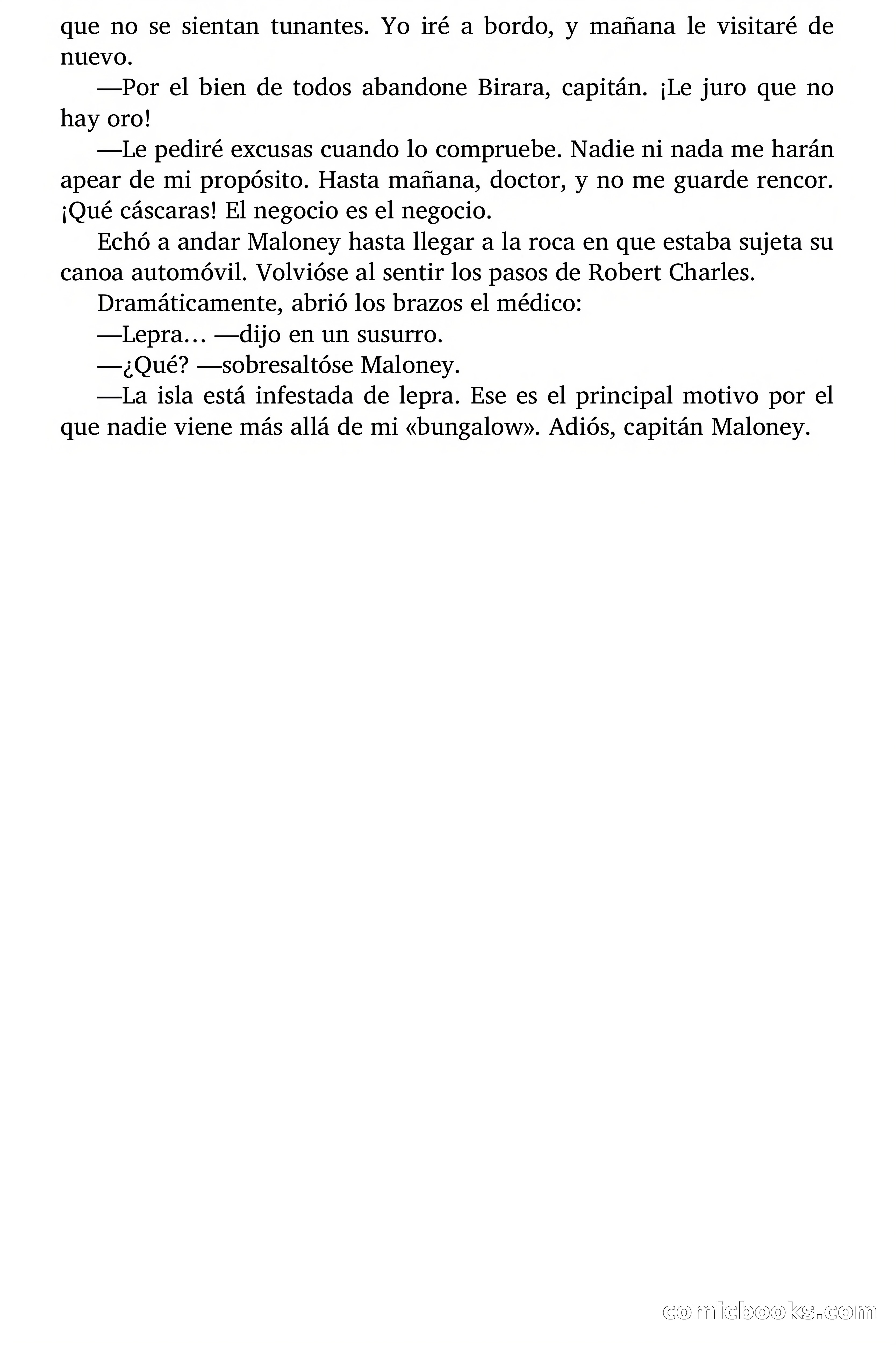 Capitán Pantera: La isla prohibida — page 30 of 83