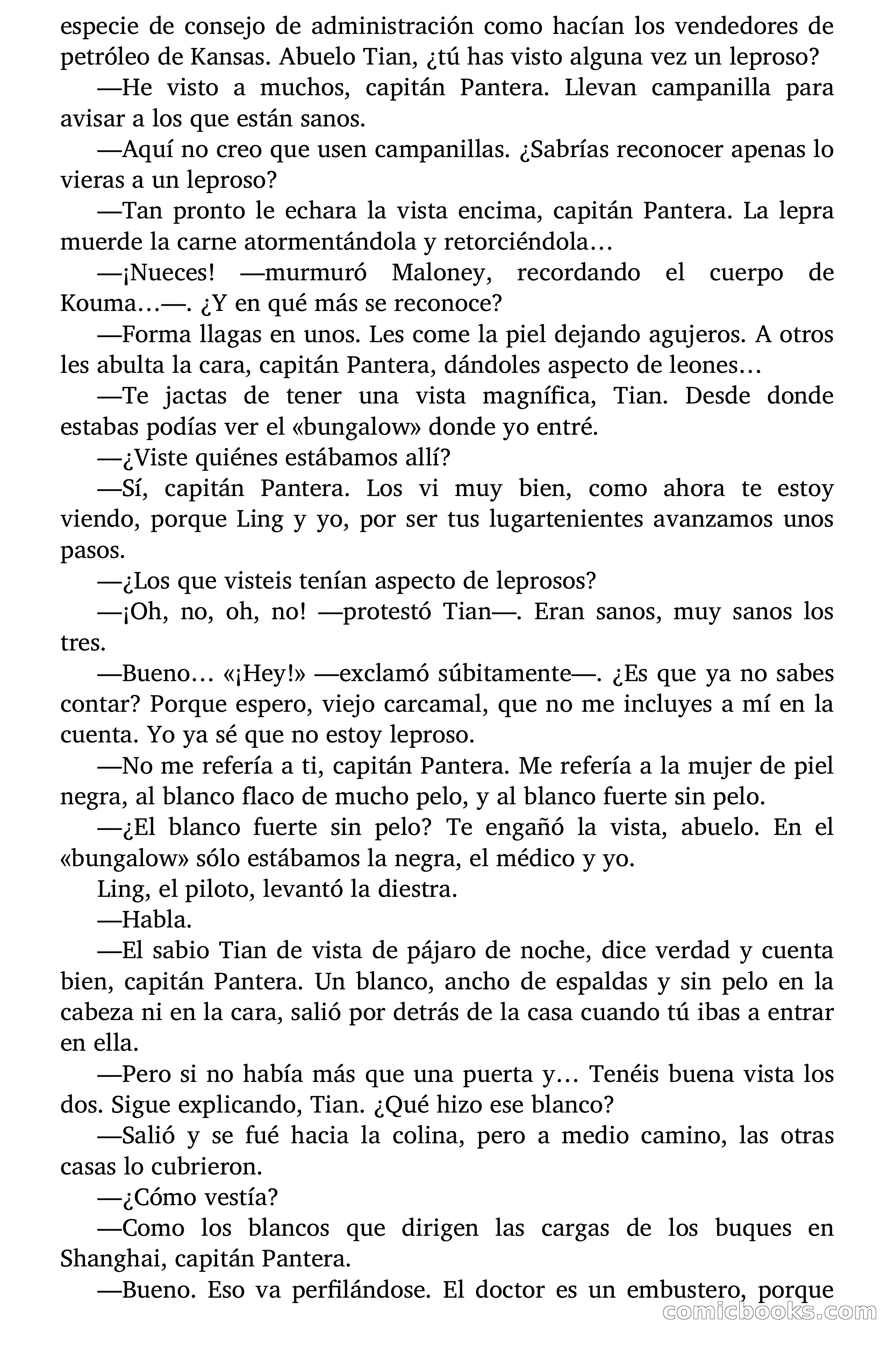 Capitán Pantera: La isla prohibida — page 32 of 83
