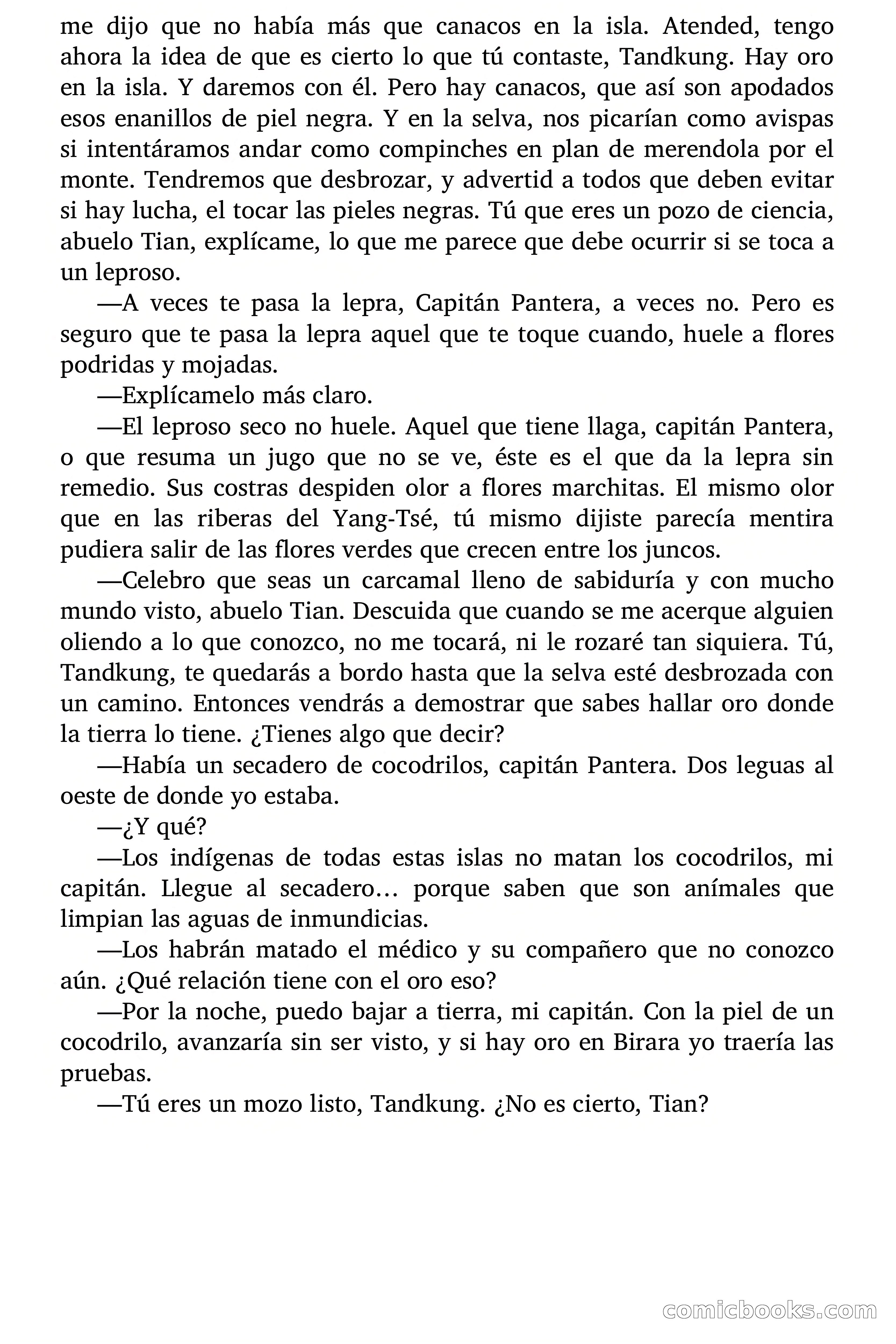 Capitán Pantera: La isla prohibida — page 33 of 83
