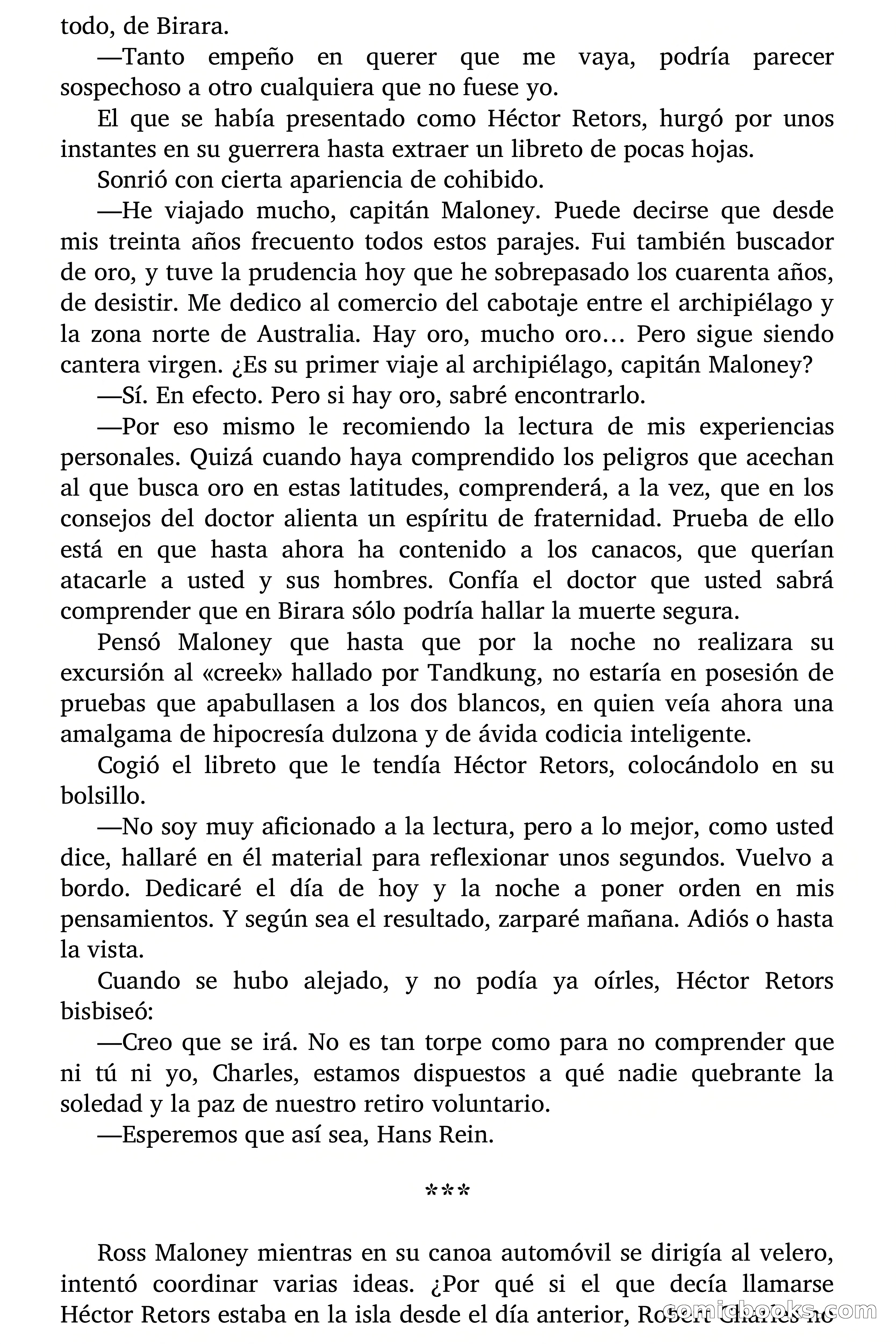 Capitán Pantera: La isla prohibida — page 40 of 83