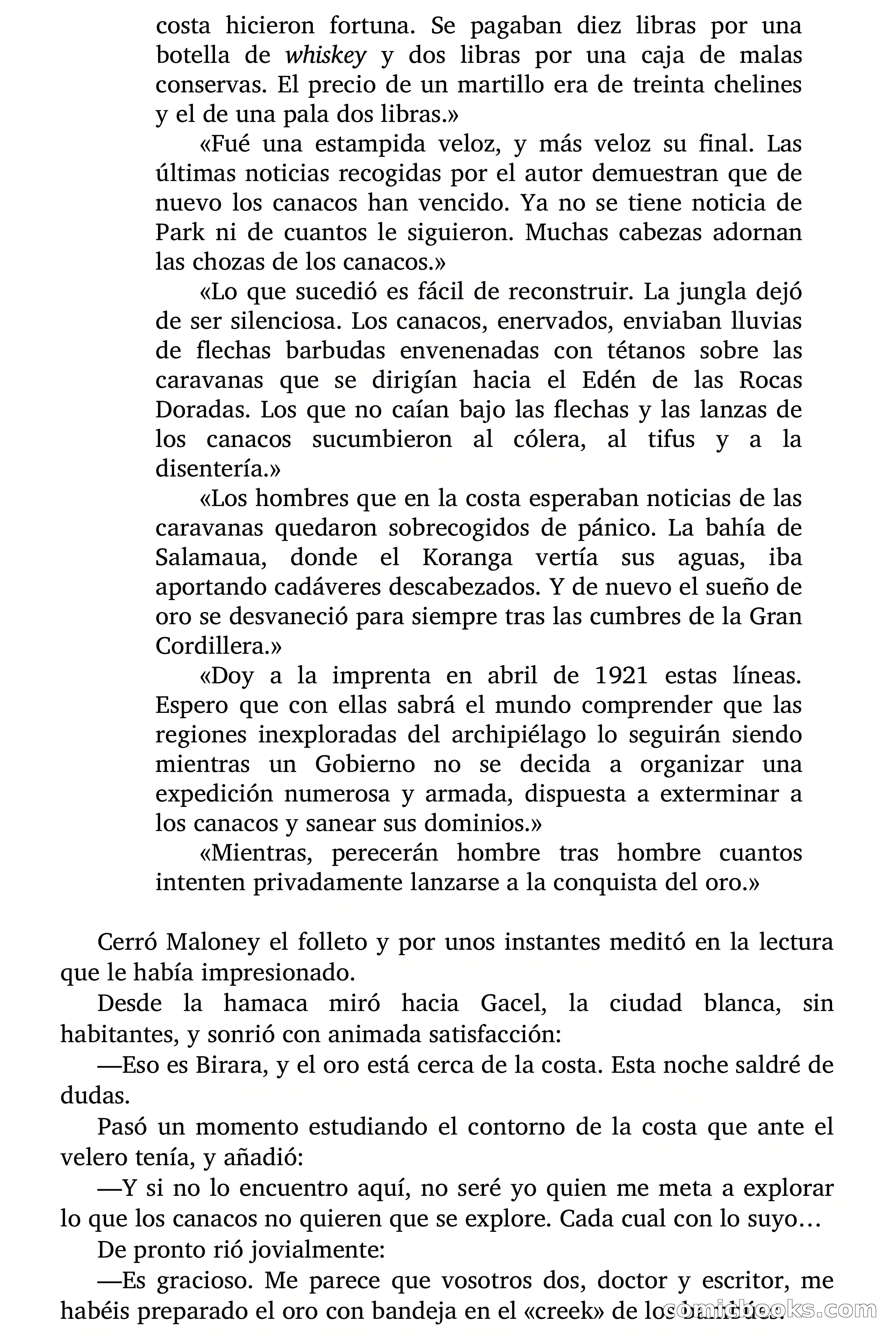 Capitán Pantera: La isla prohibida — page 49 of 83