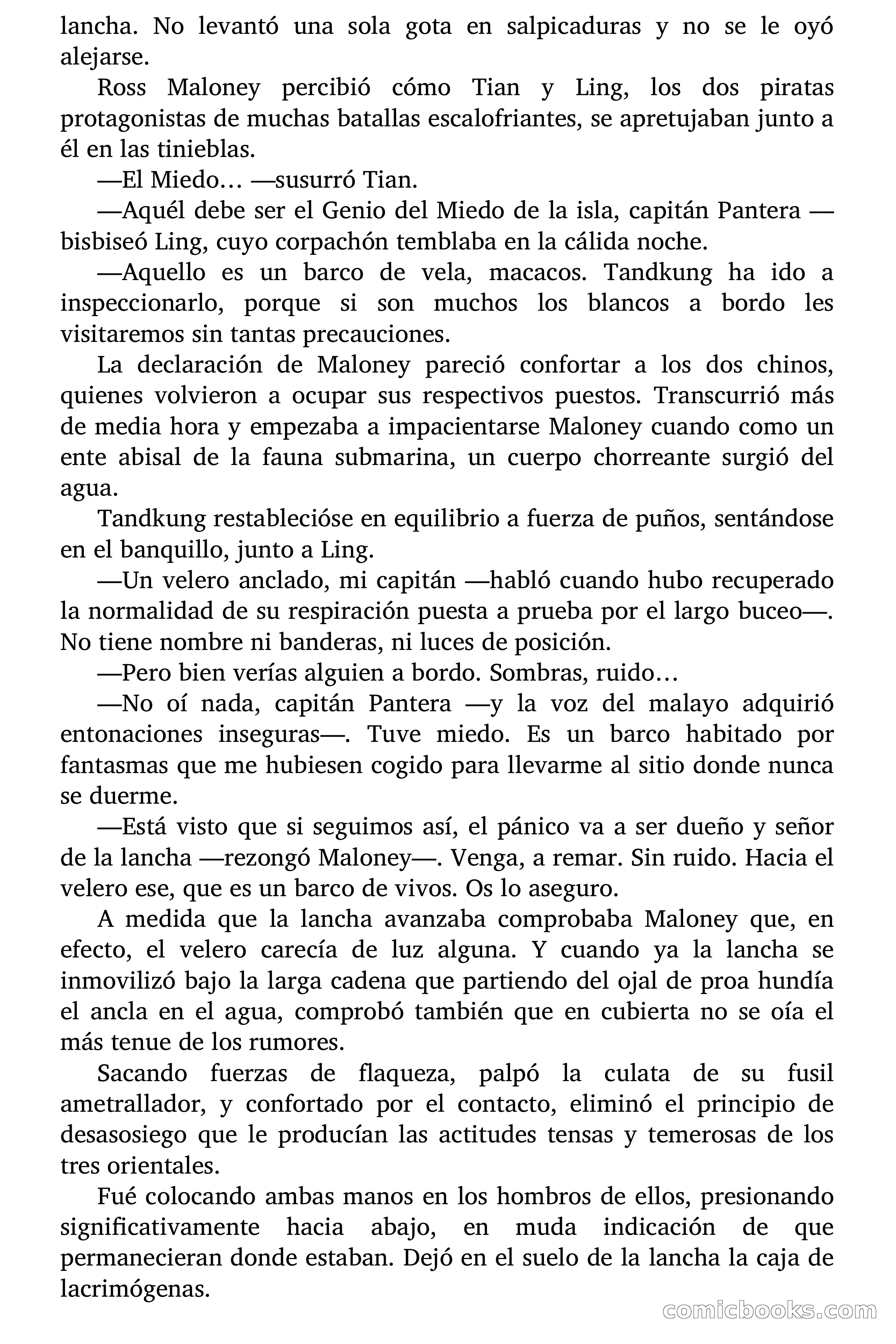 Capitán Pantera: La isla prohibida — page 52 of 83