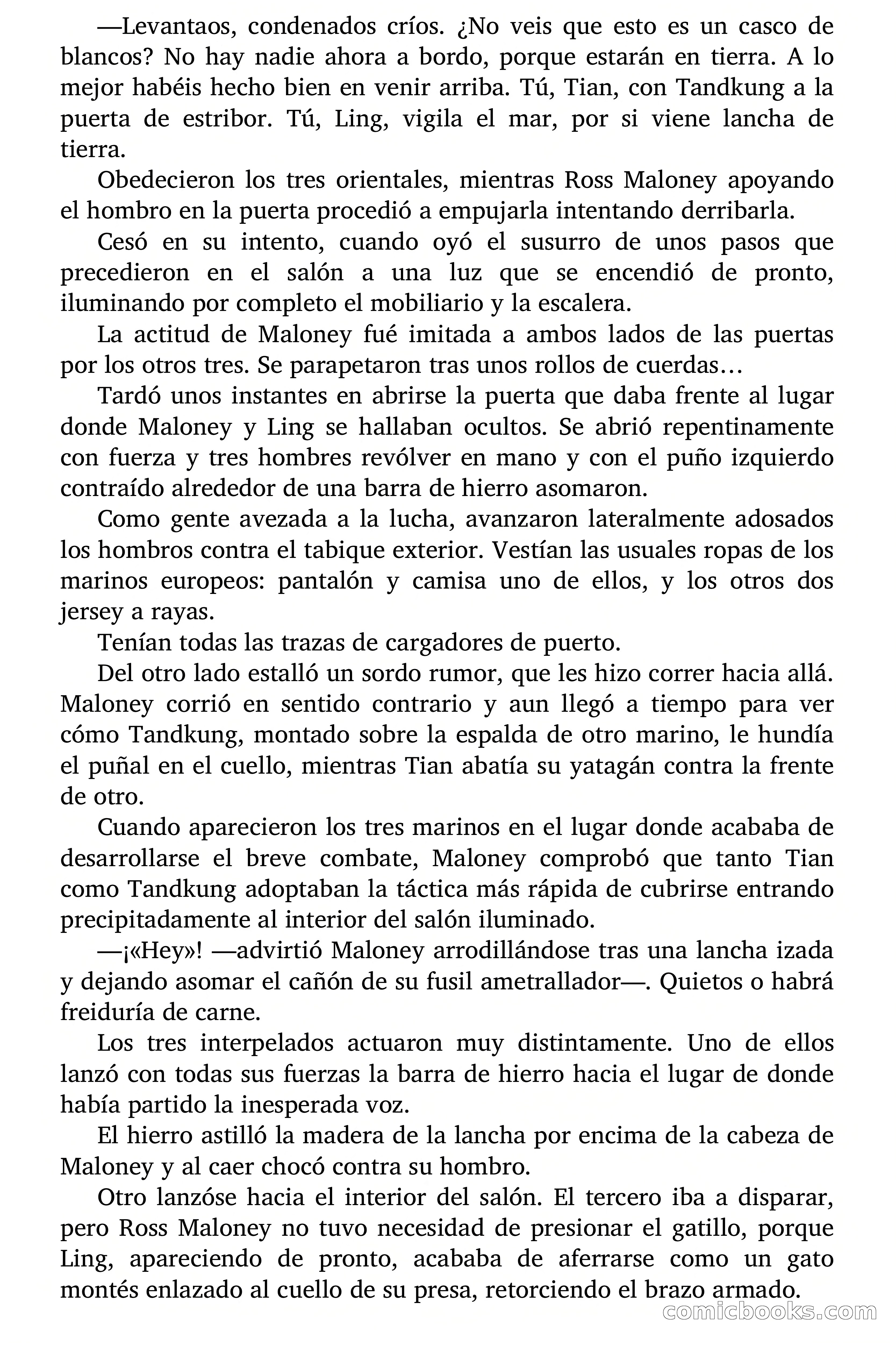 Capitán Pantera: La isla prohibida — page 54 of 83
