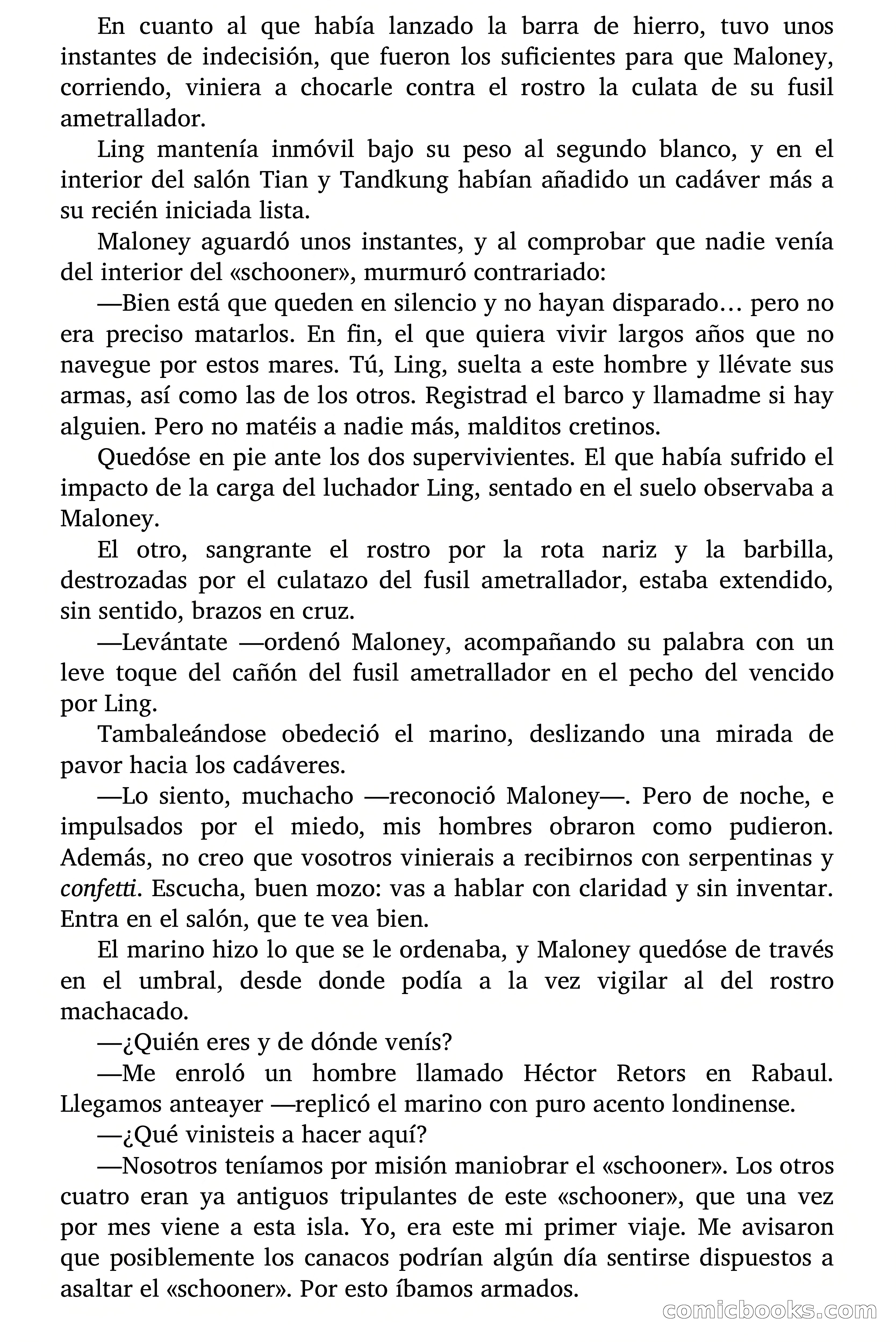 Capitán Pantera: La isla prohibida — page 55 of 83