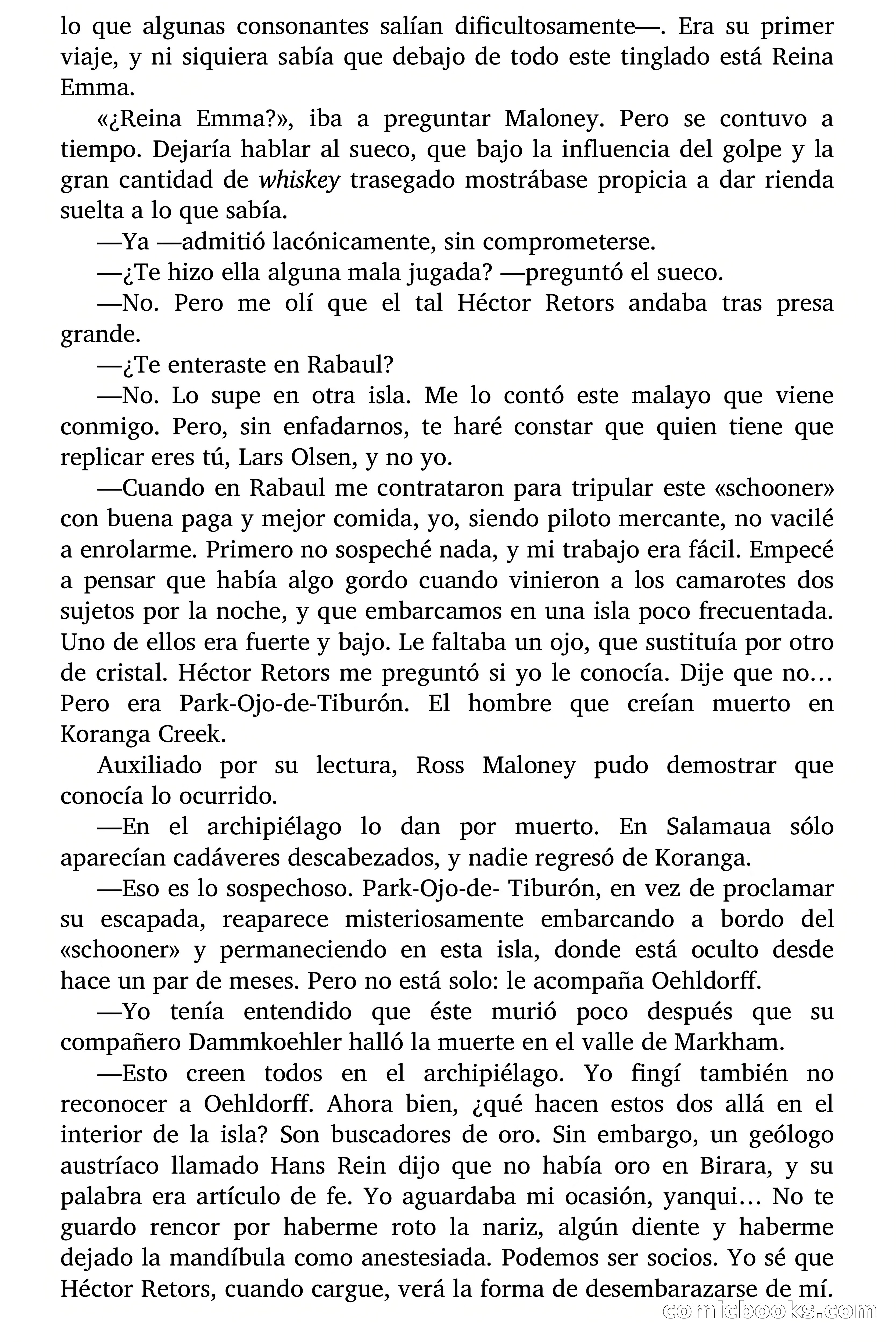 Capitán Pantera: La isla prohibida — page 57 of 83