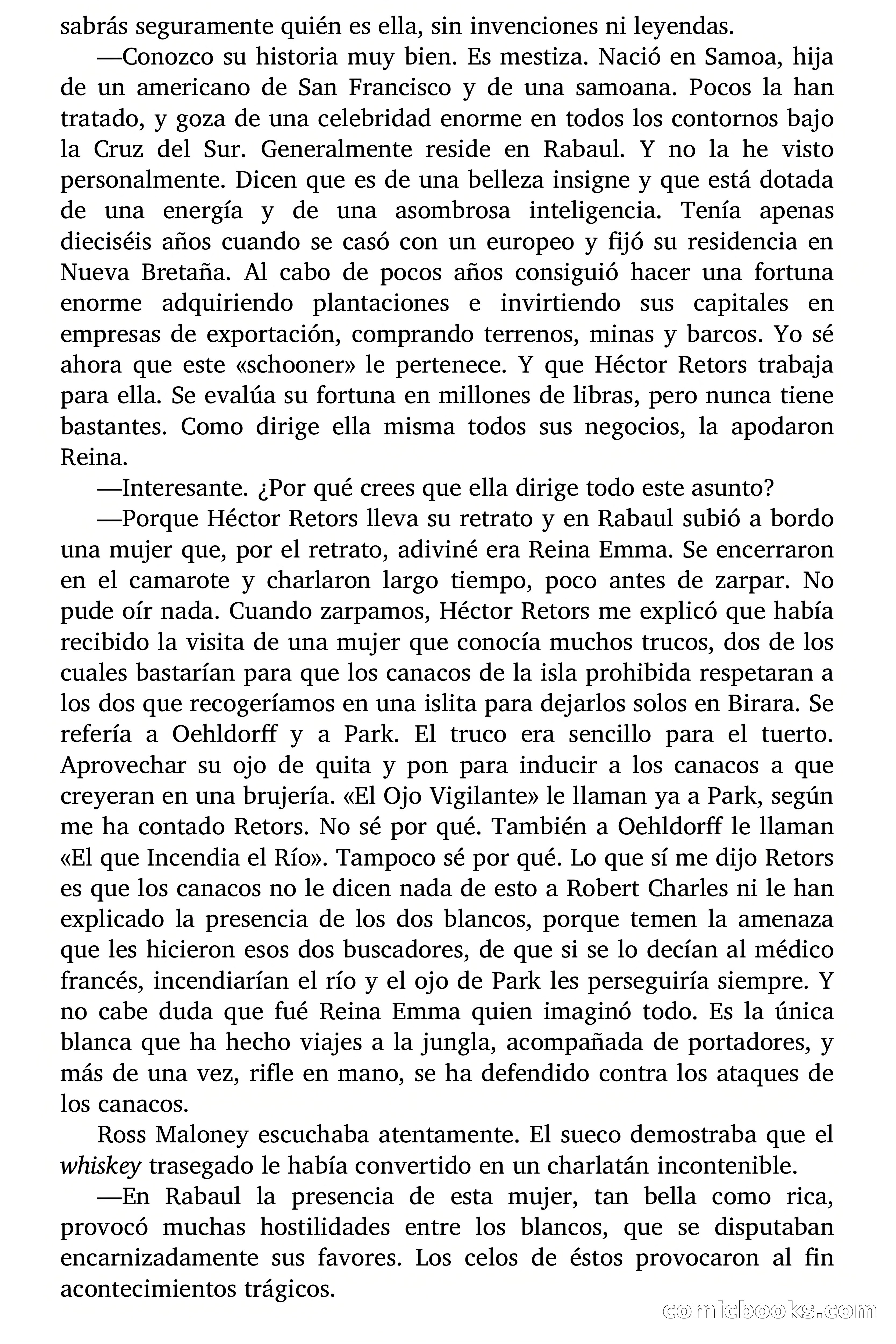 Capitán Pantera: La isla prohibida — page 59 of 83