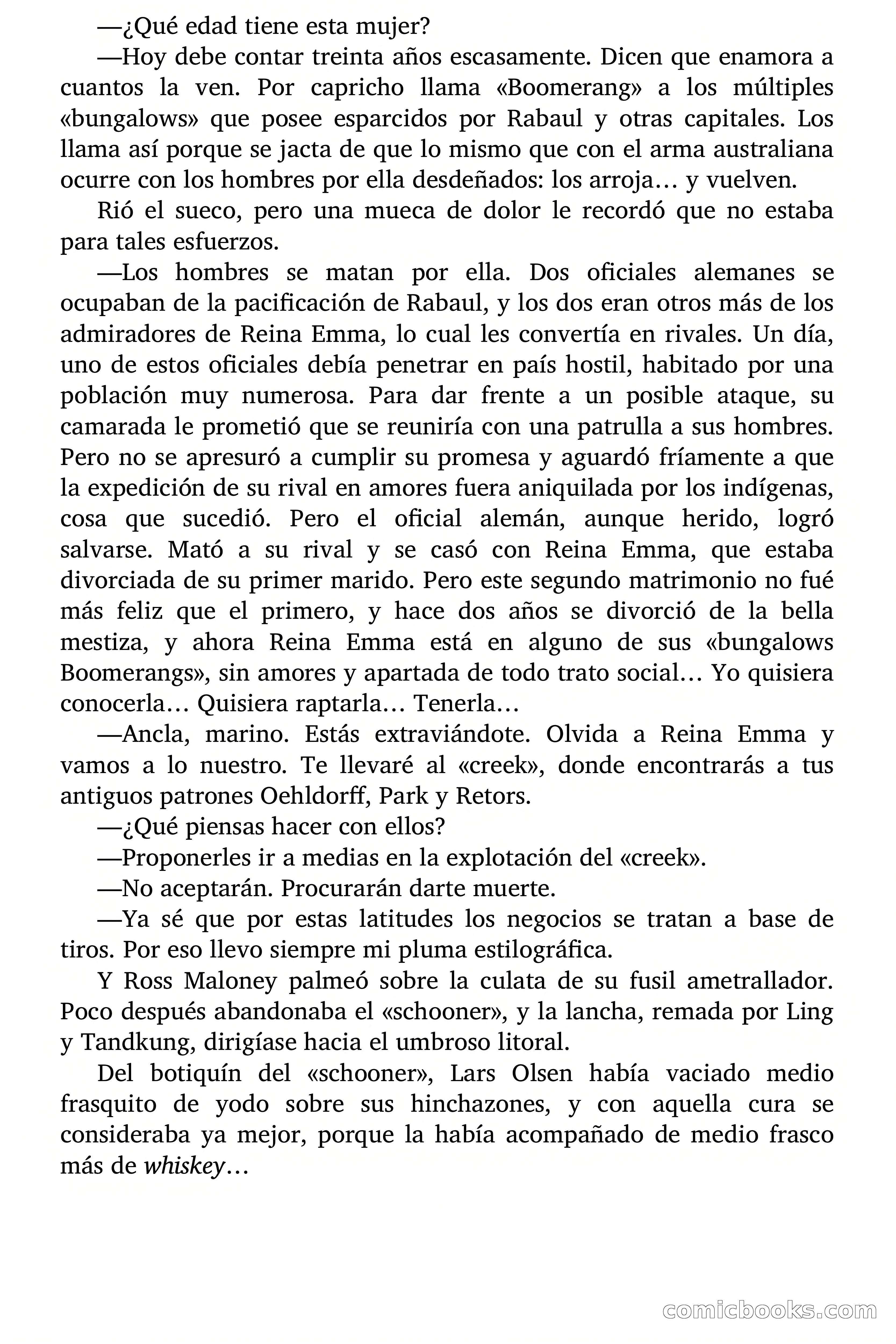 Capitán Pantera: La isla prohibida — page 60 of 83