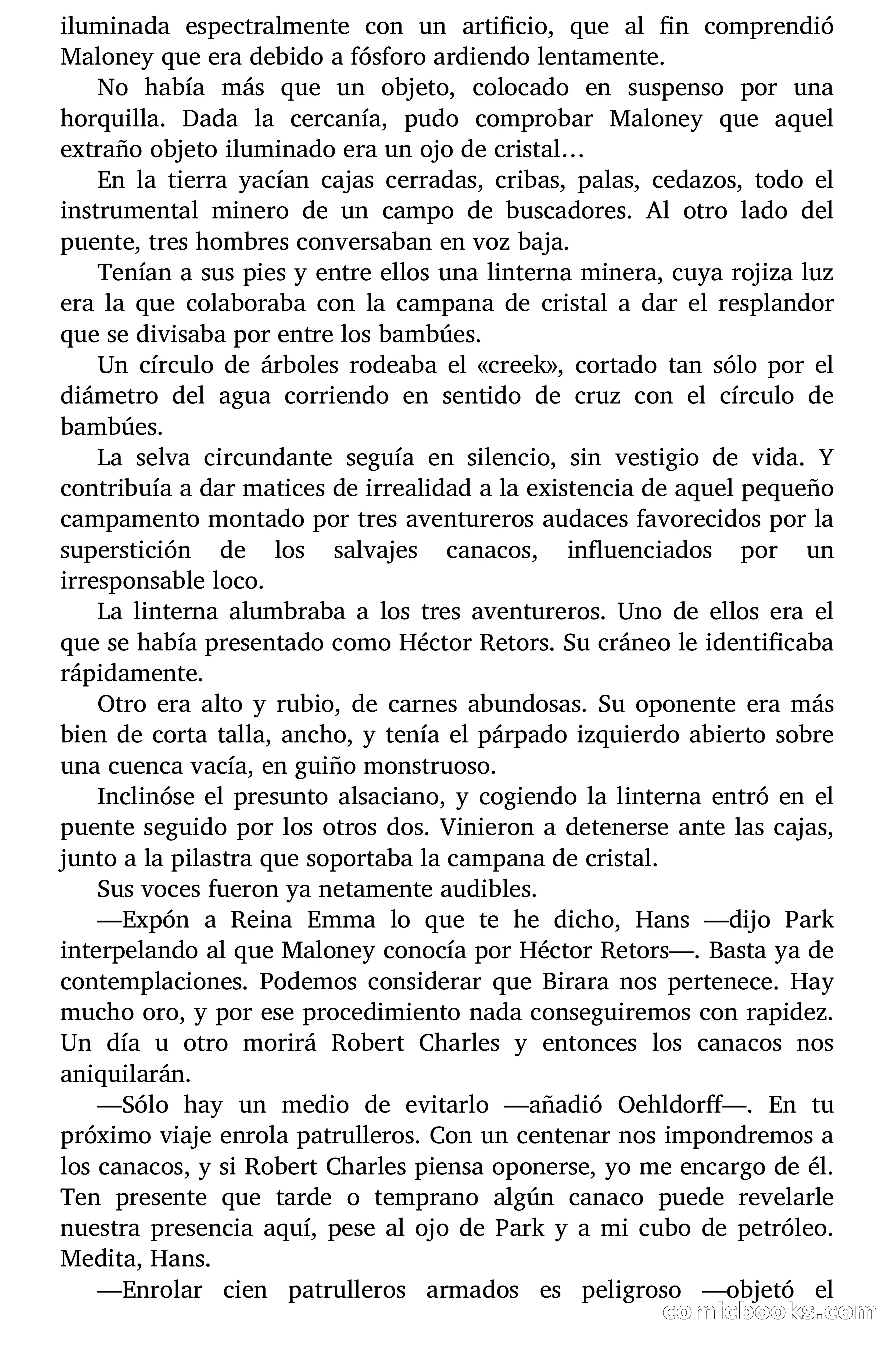 Capitán Pantera: La isla prohibida — page 62 of 83