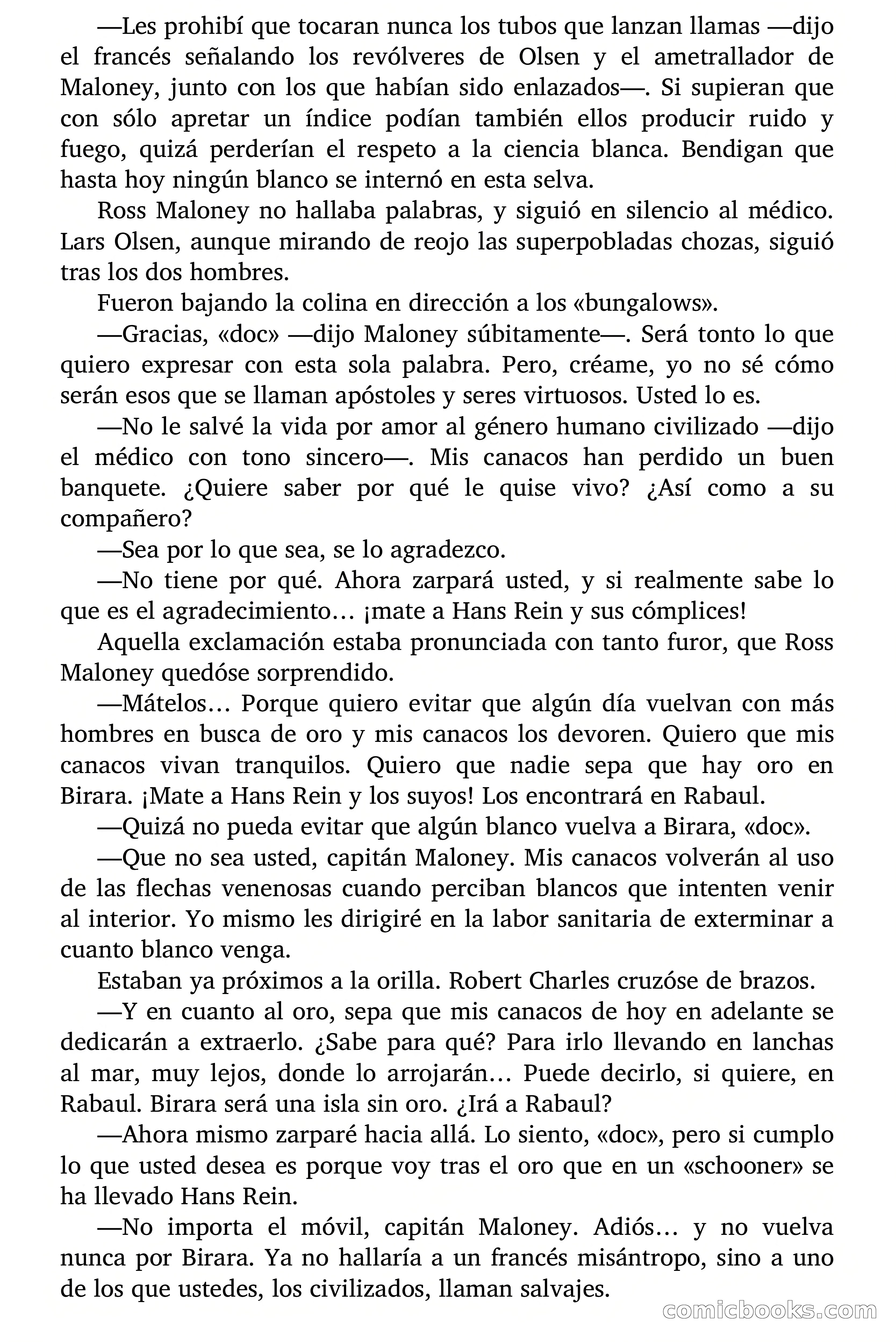Capitán Pantera: La isla prohibida — page 69 of 83