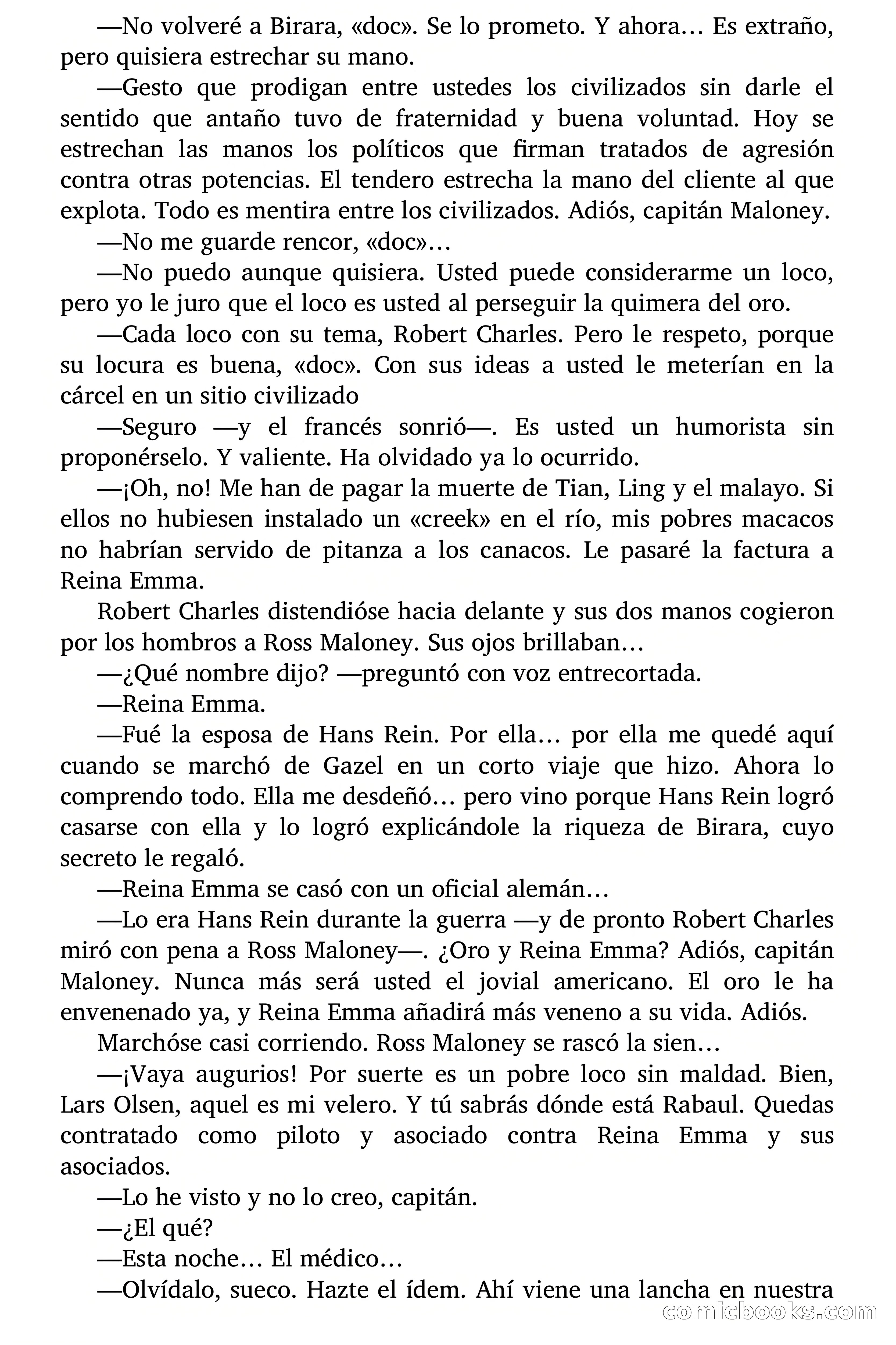 Capitán Pantera: La isla prohibida — page 70 of 83
