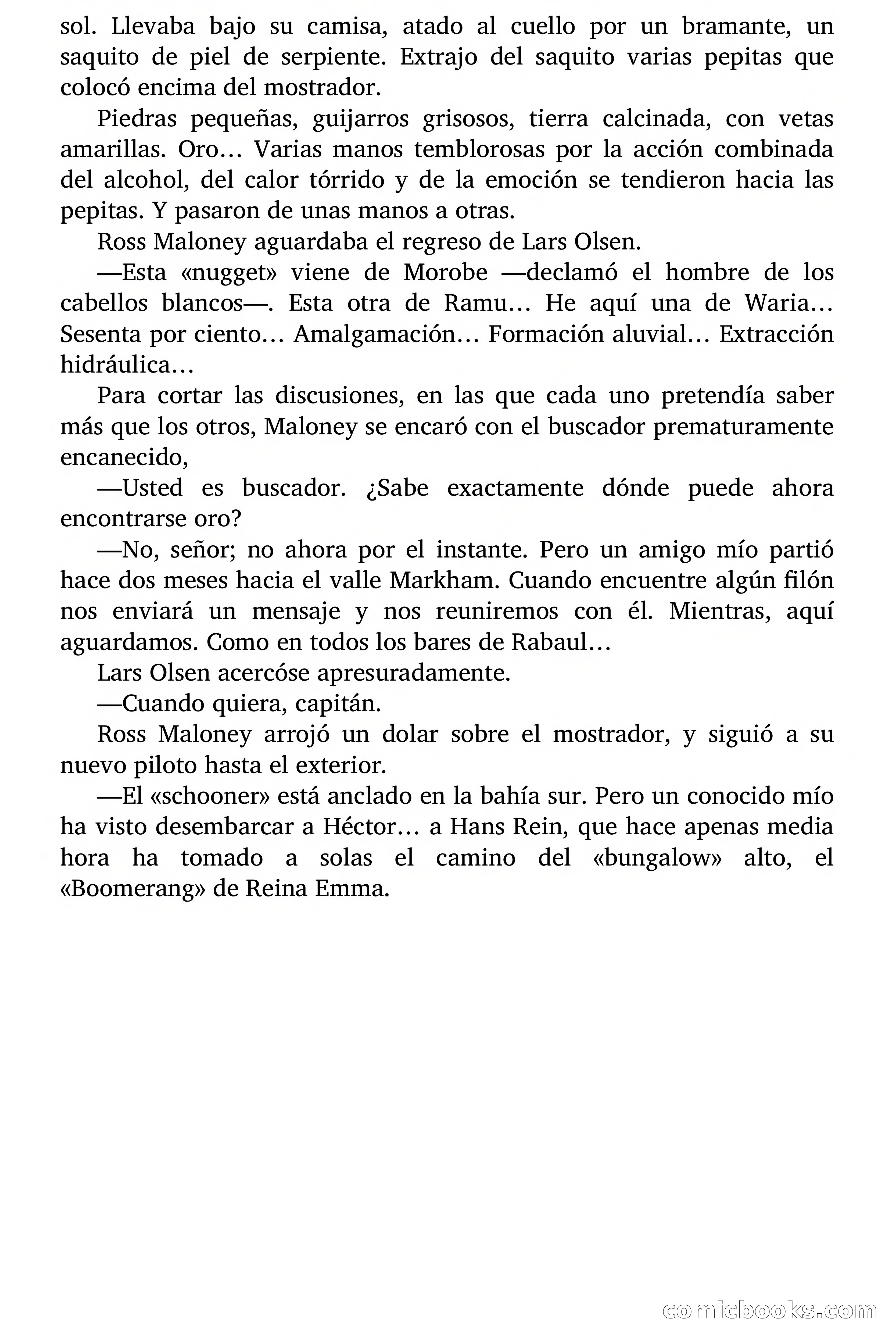 Capitán Pantera: La isla prohibida — page 75 of 83