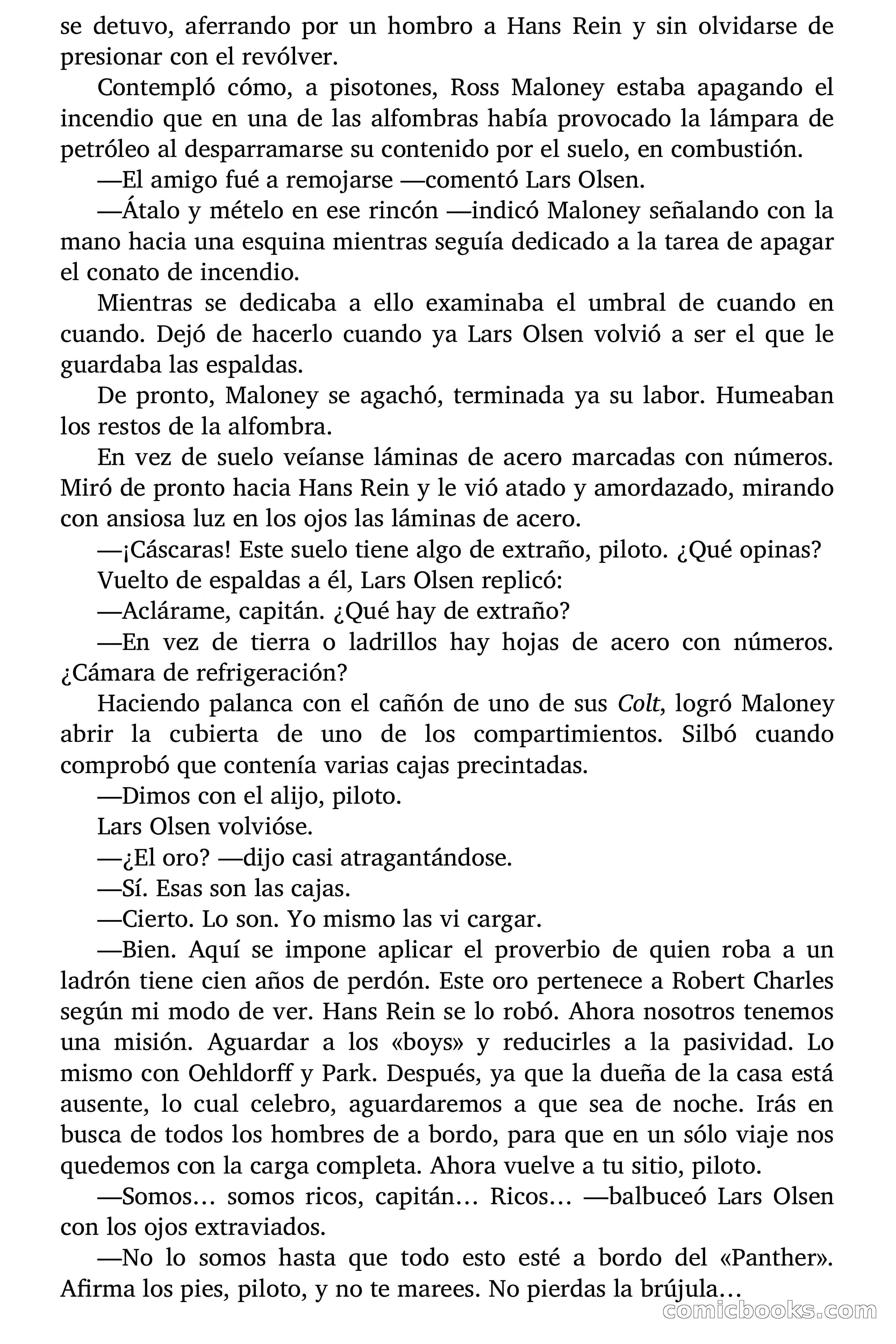 Capitán Pantera: La isla prohibida — page 79 of 83