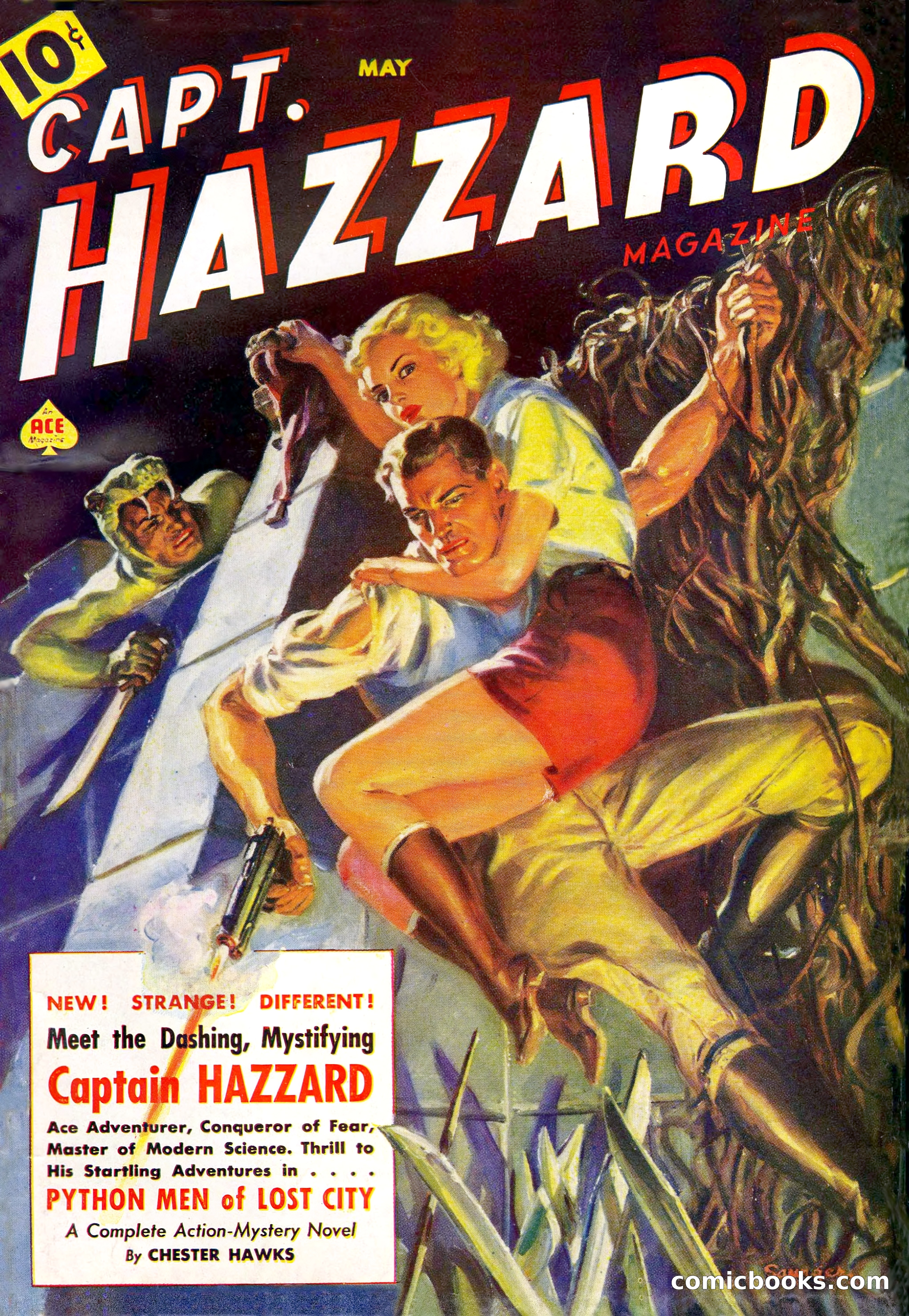 Capt. Hazzard Magazine, May 1938 — page 1 of 100