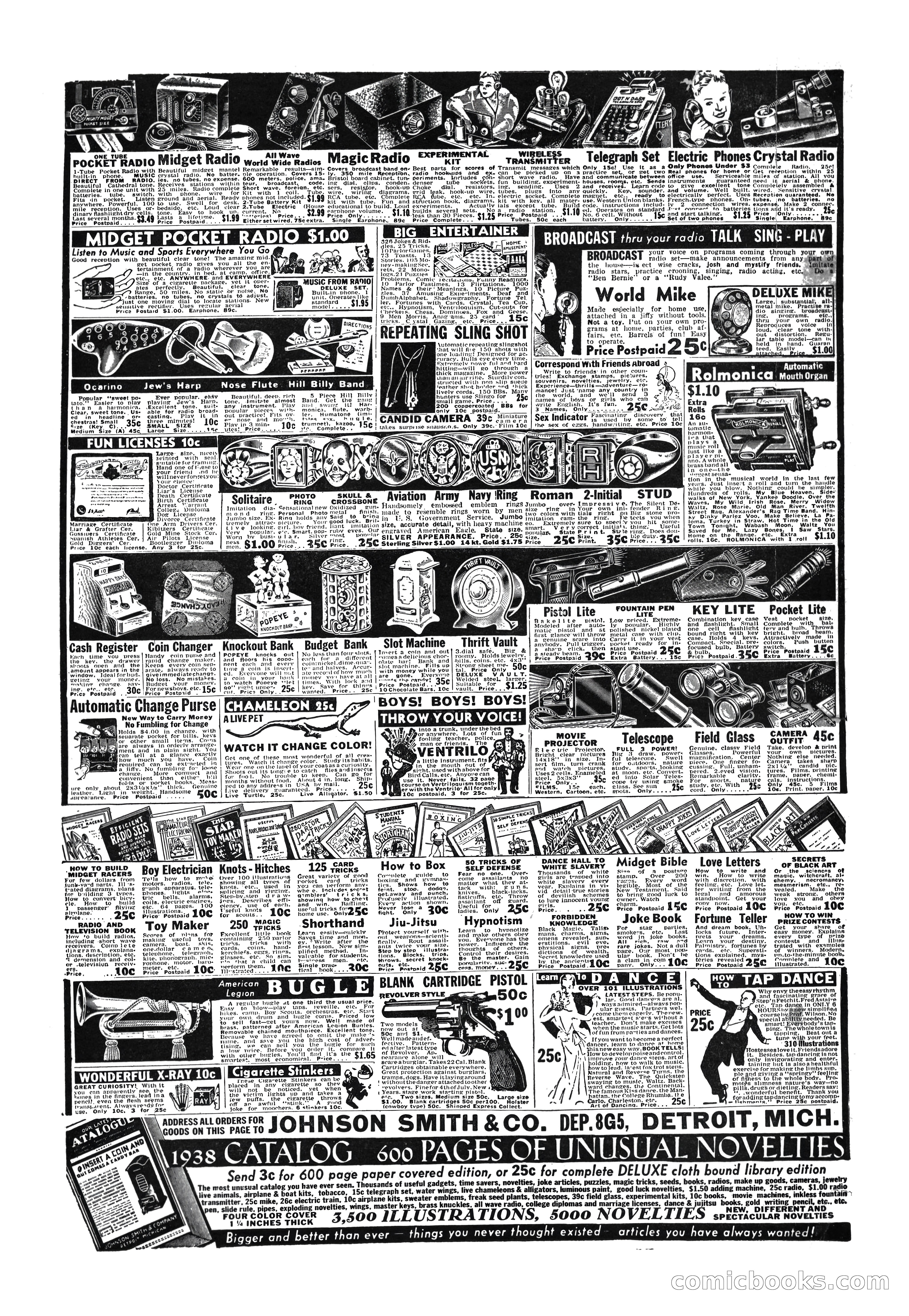 Capt. Hazzard Magazine, May 1938 — page 2 of 100