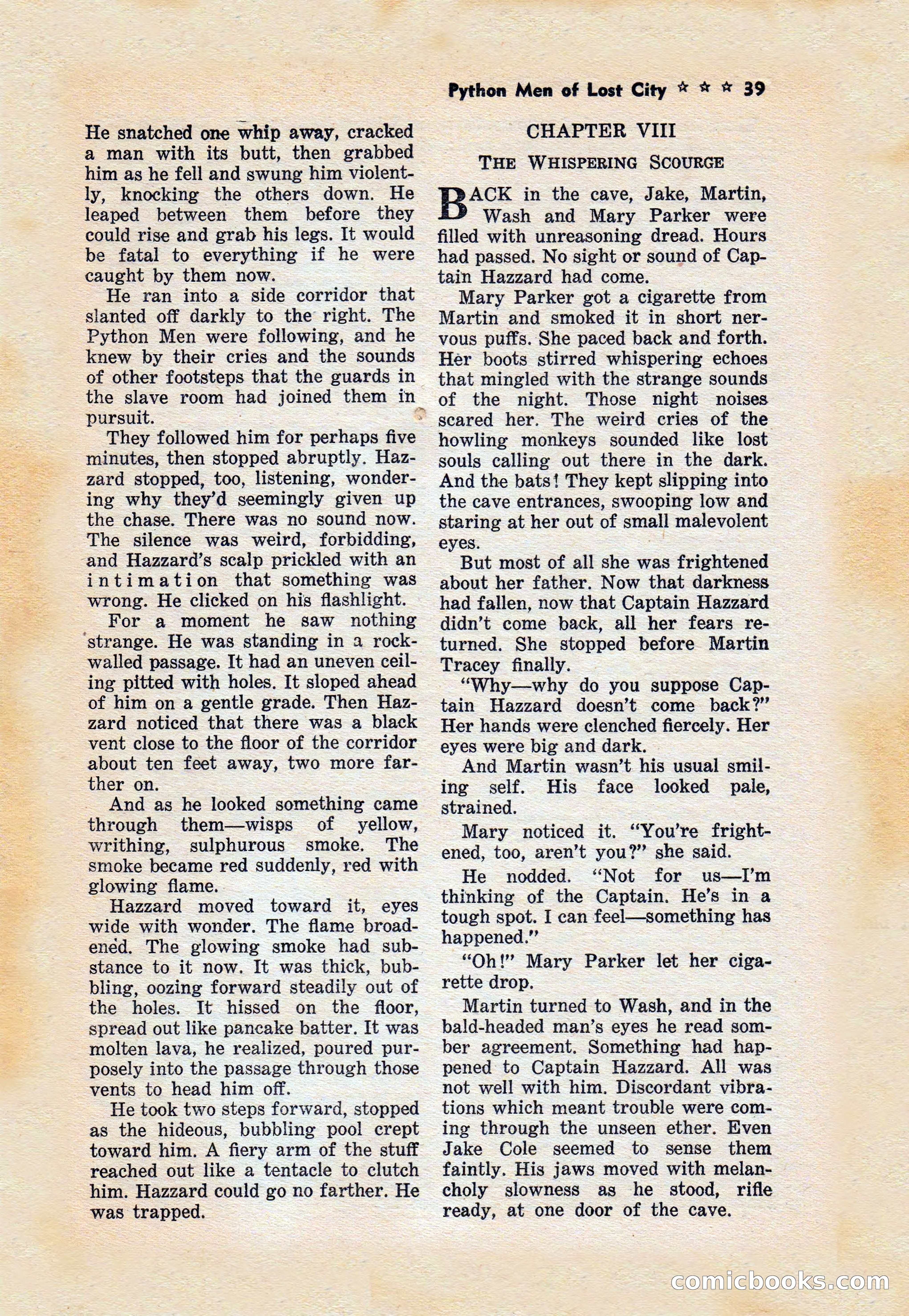 Capt. Hazzard Magazine, May 1938 — page 41 of 100