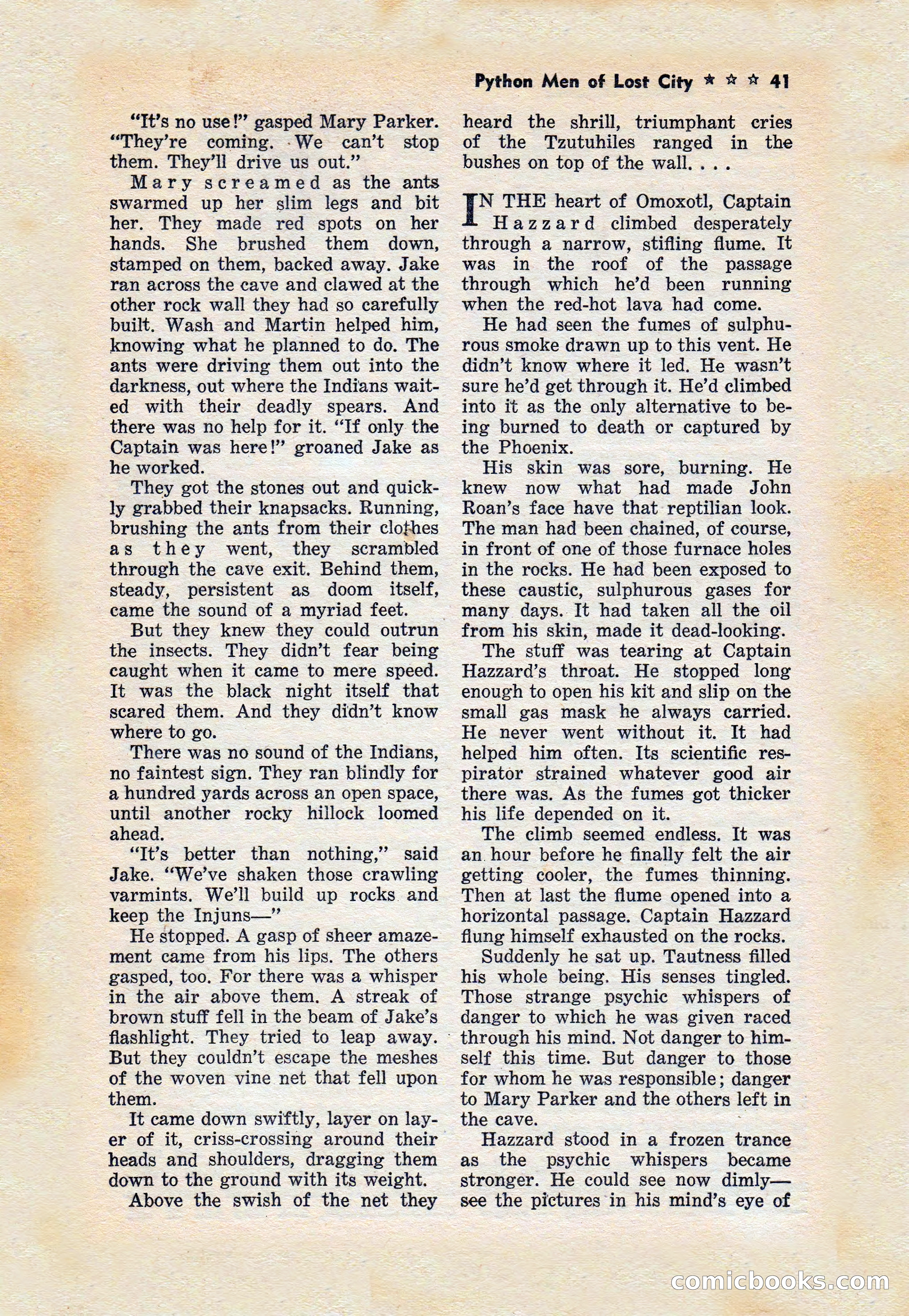 Capt. Hazzard Magazine, May 1938 — page 43 of 100