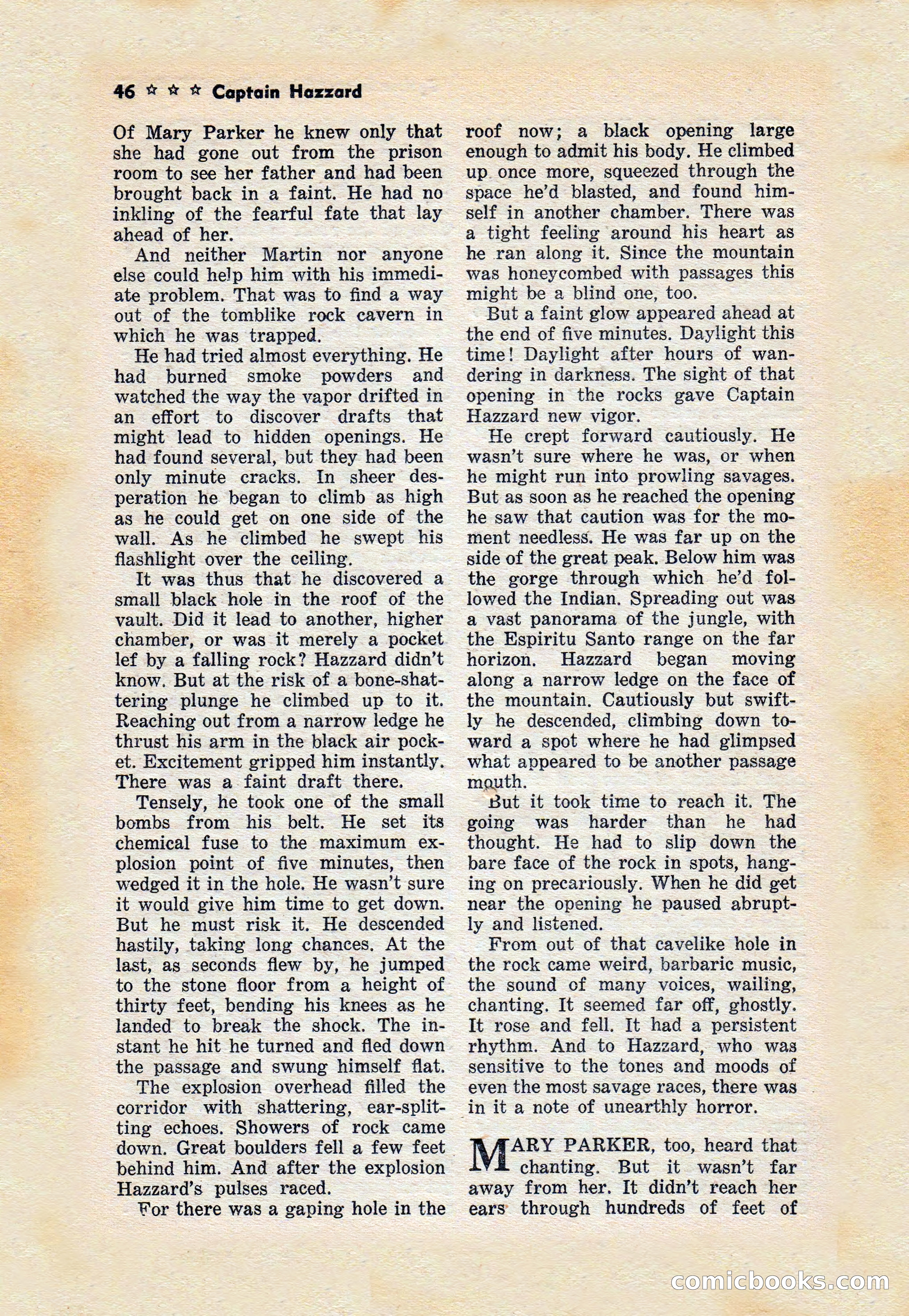 Capt. Hazzard Magazine, May 1938 — page 48 of 100