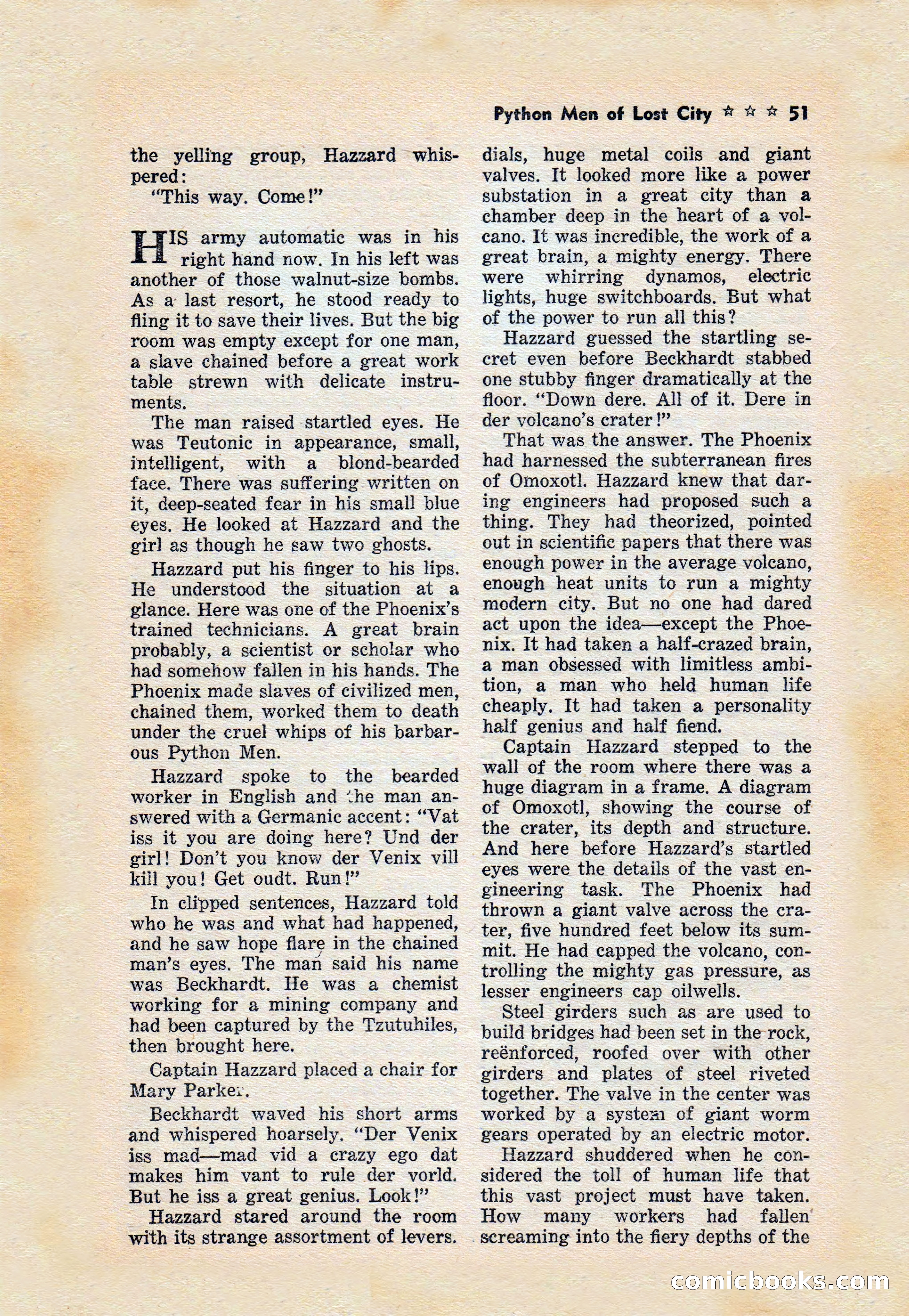 Capt. Hazzard Magazine, May 1938 — page 53 of 100