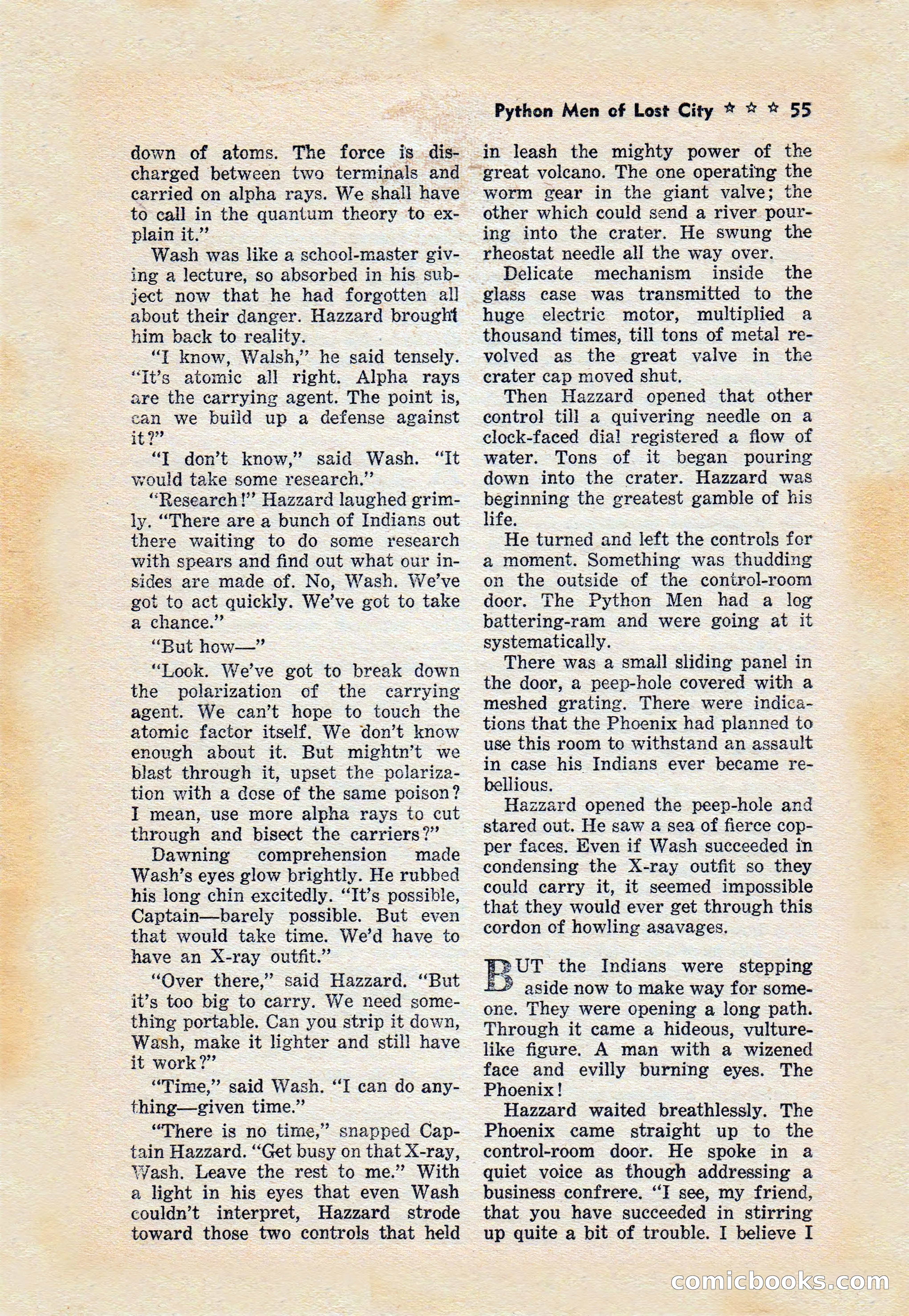 Capt. Hazzard Magazine, May 1938 — page 57 of 100