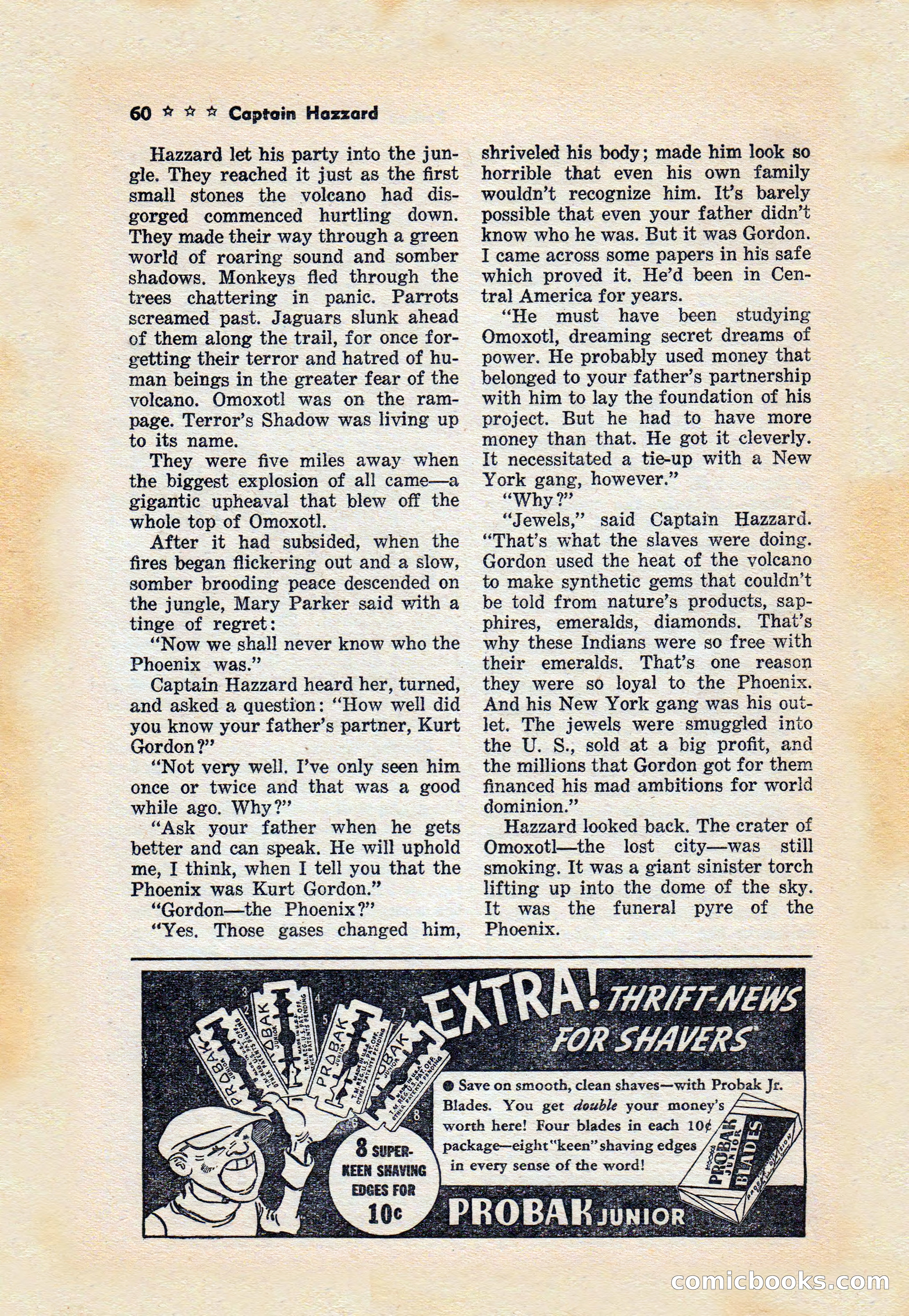 Capt. Hazzard Magazine, May 1938 — page 62 of 100