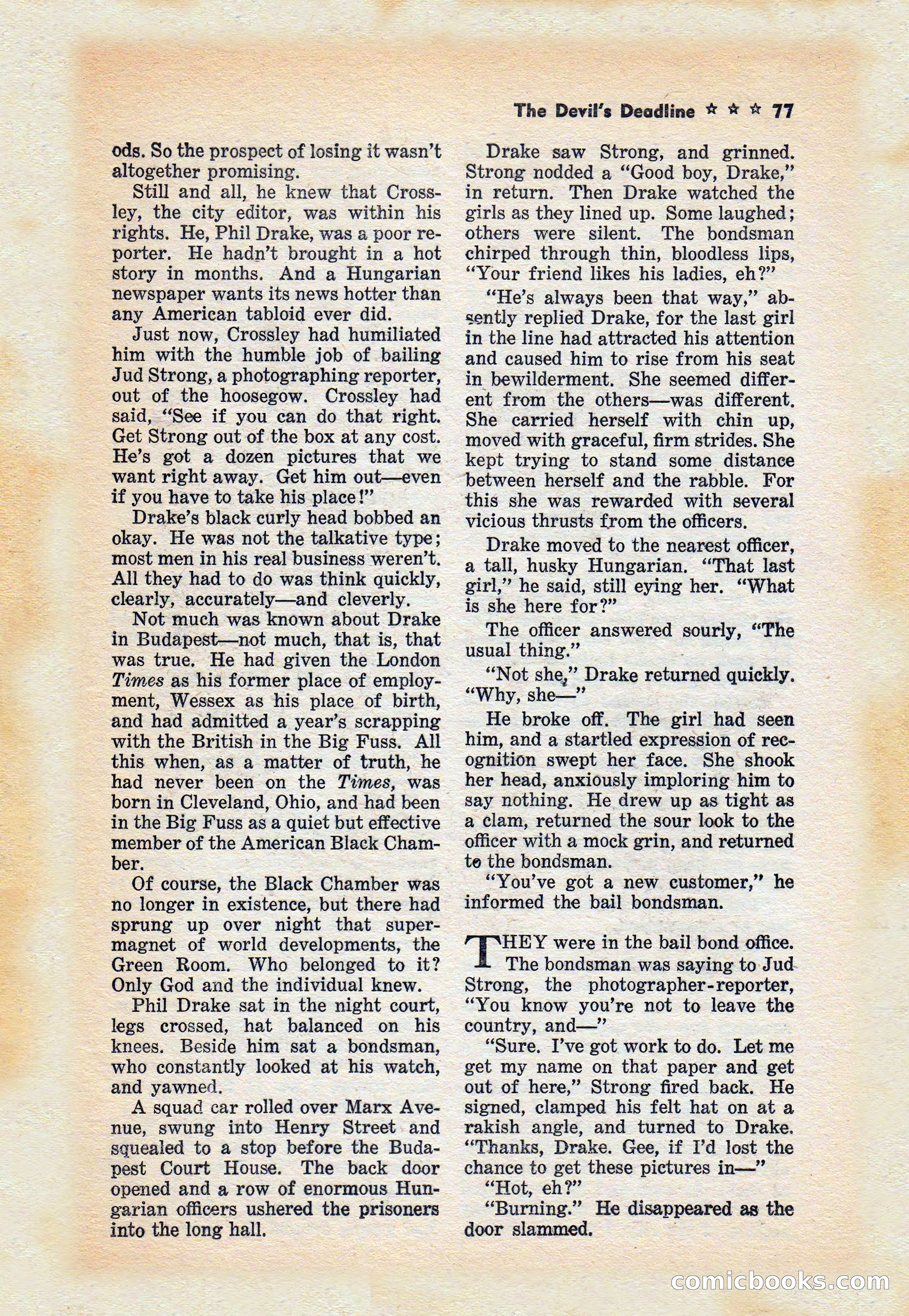 Capt. Hazzard Magazine, May 1938 — page 79 of 100