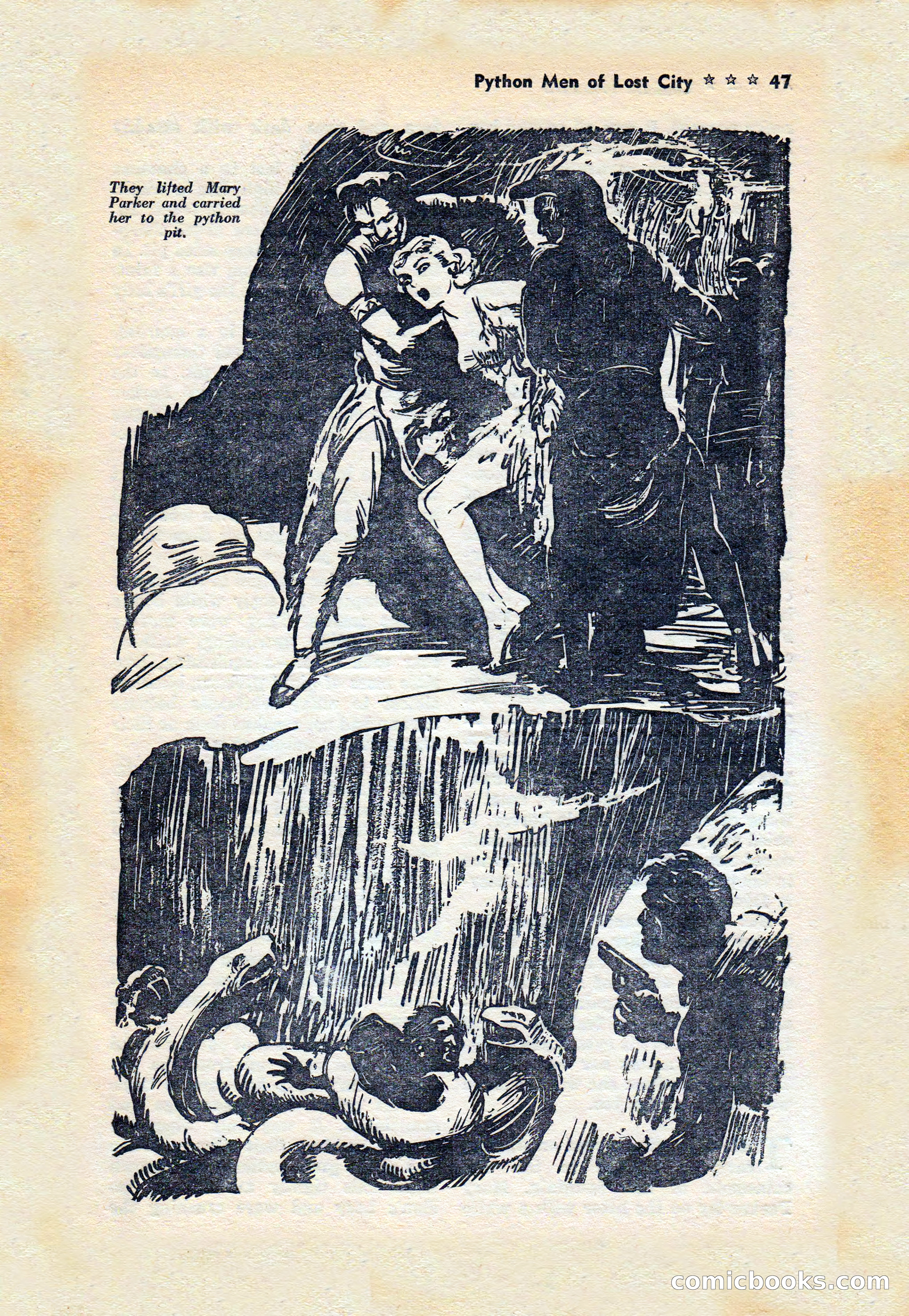 Captain Hazzard Magazine, May 1938 — page 50 of 101