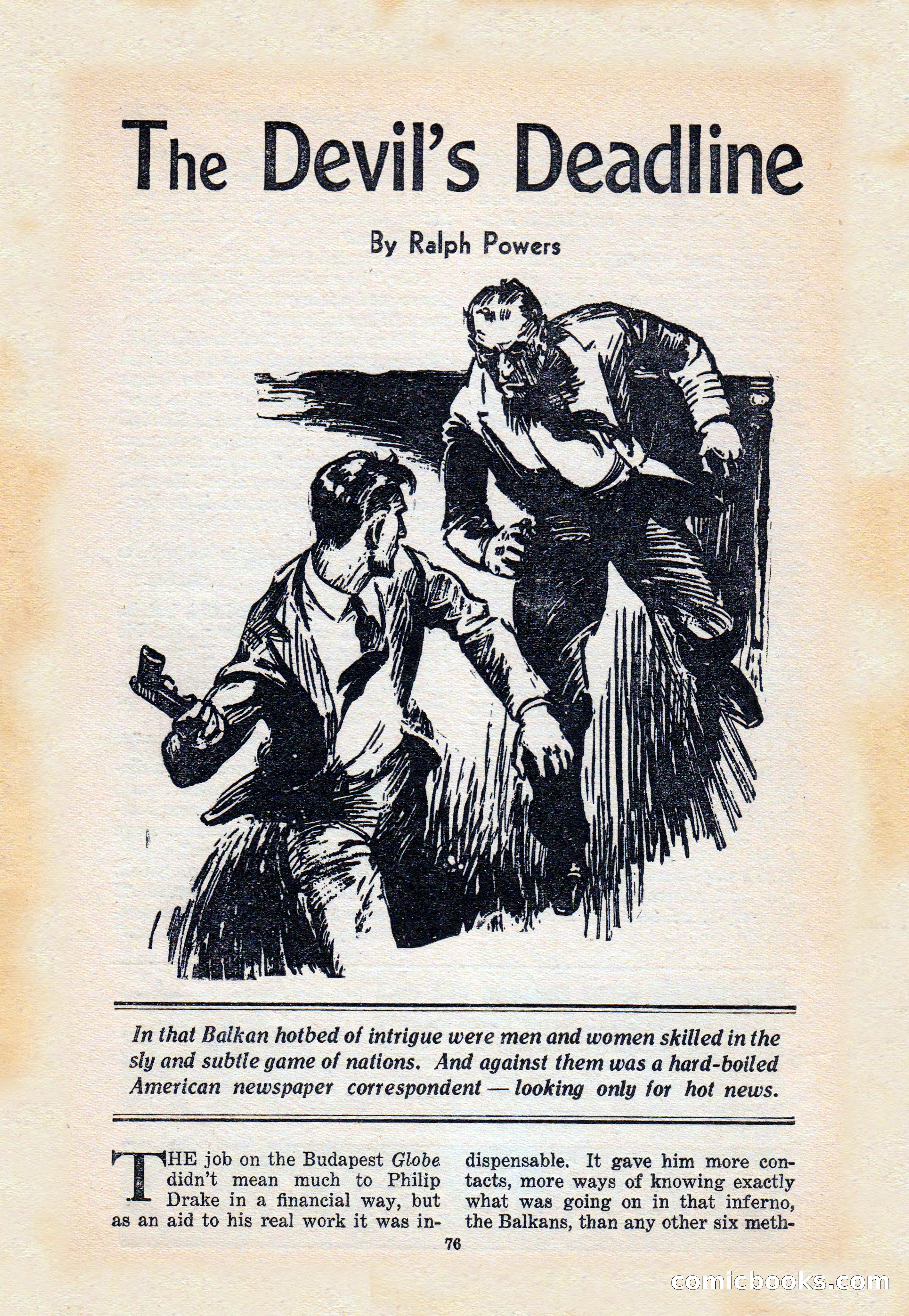 Captain Hazzard Magazine, May 1938 — page 79 of 101