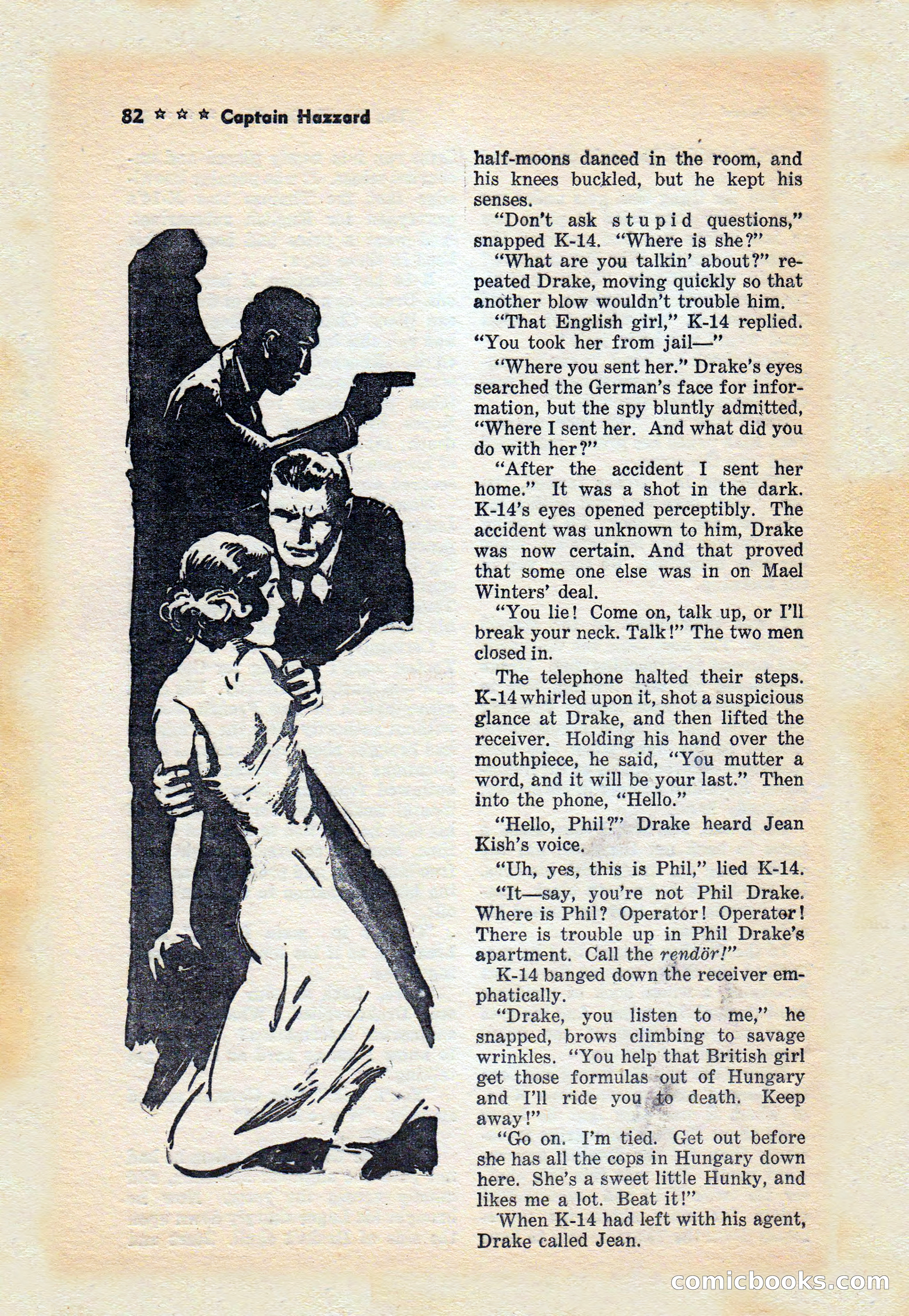 Captain Hazzard Magazine, May 1938 — page 85 of 101