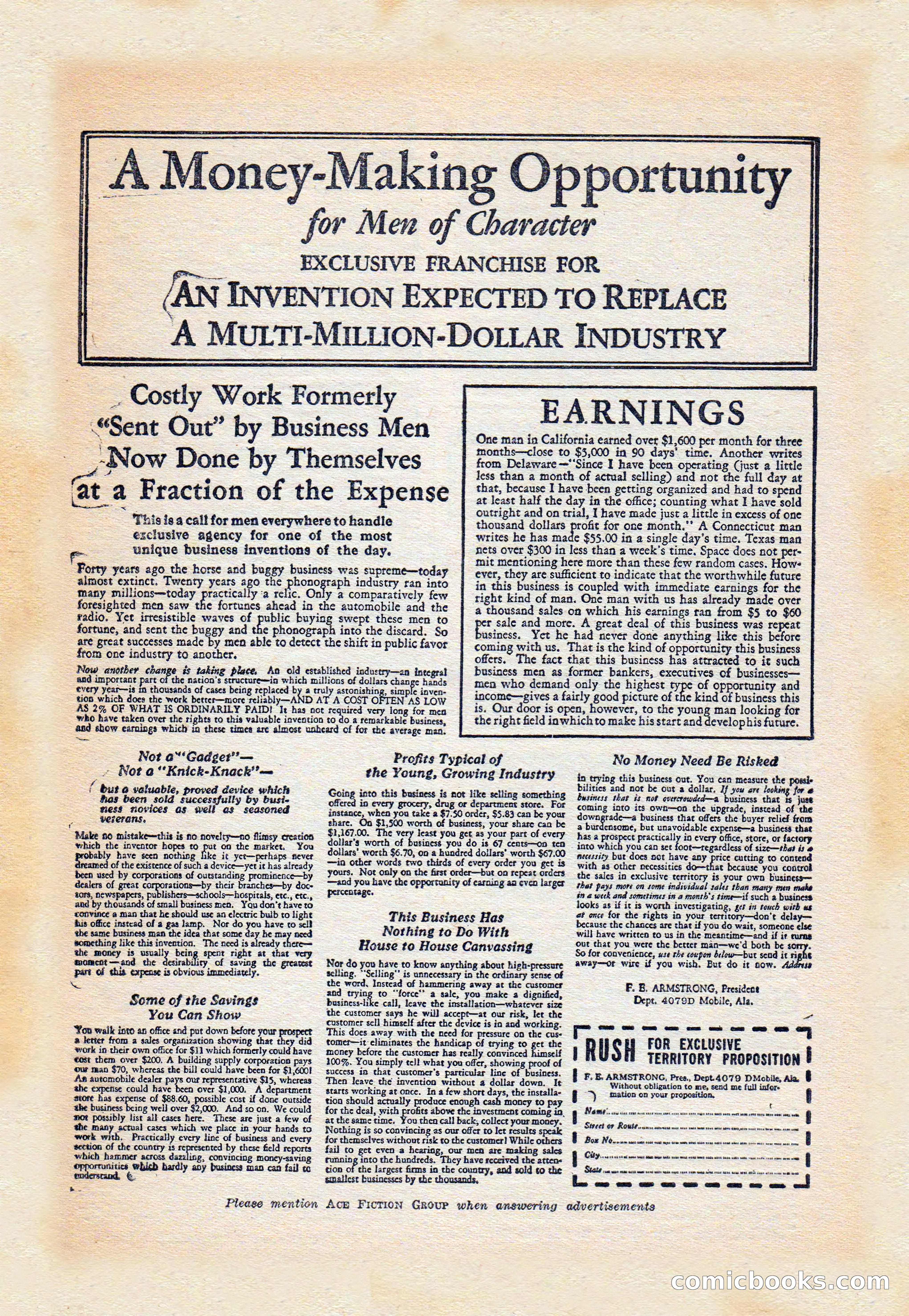 Captain Hazzard Magazine, May 1938 — page 90 of 101