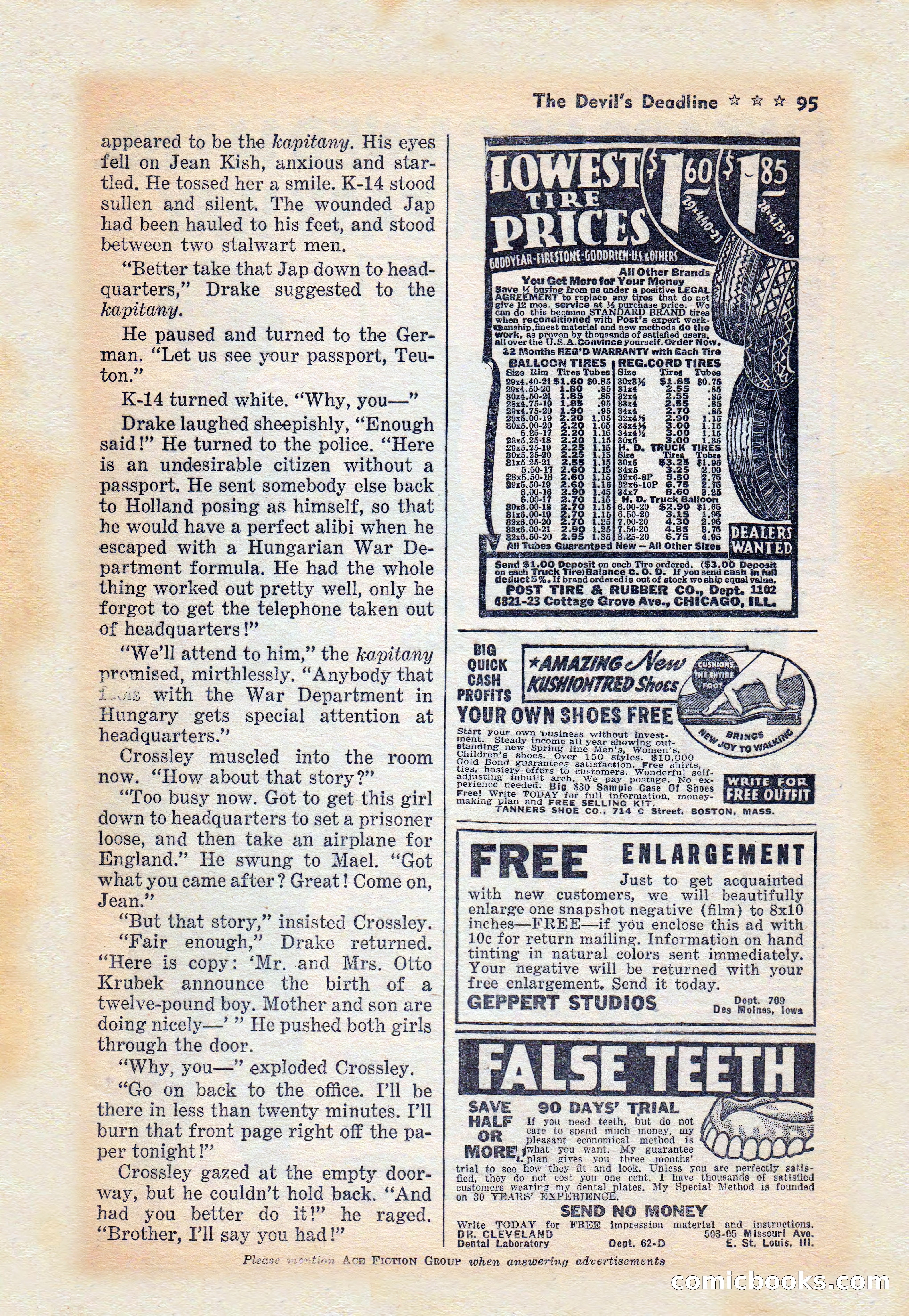 Captain Hazzard Magazine, May 1938 — page 98 of 101