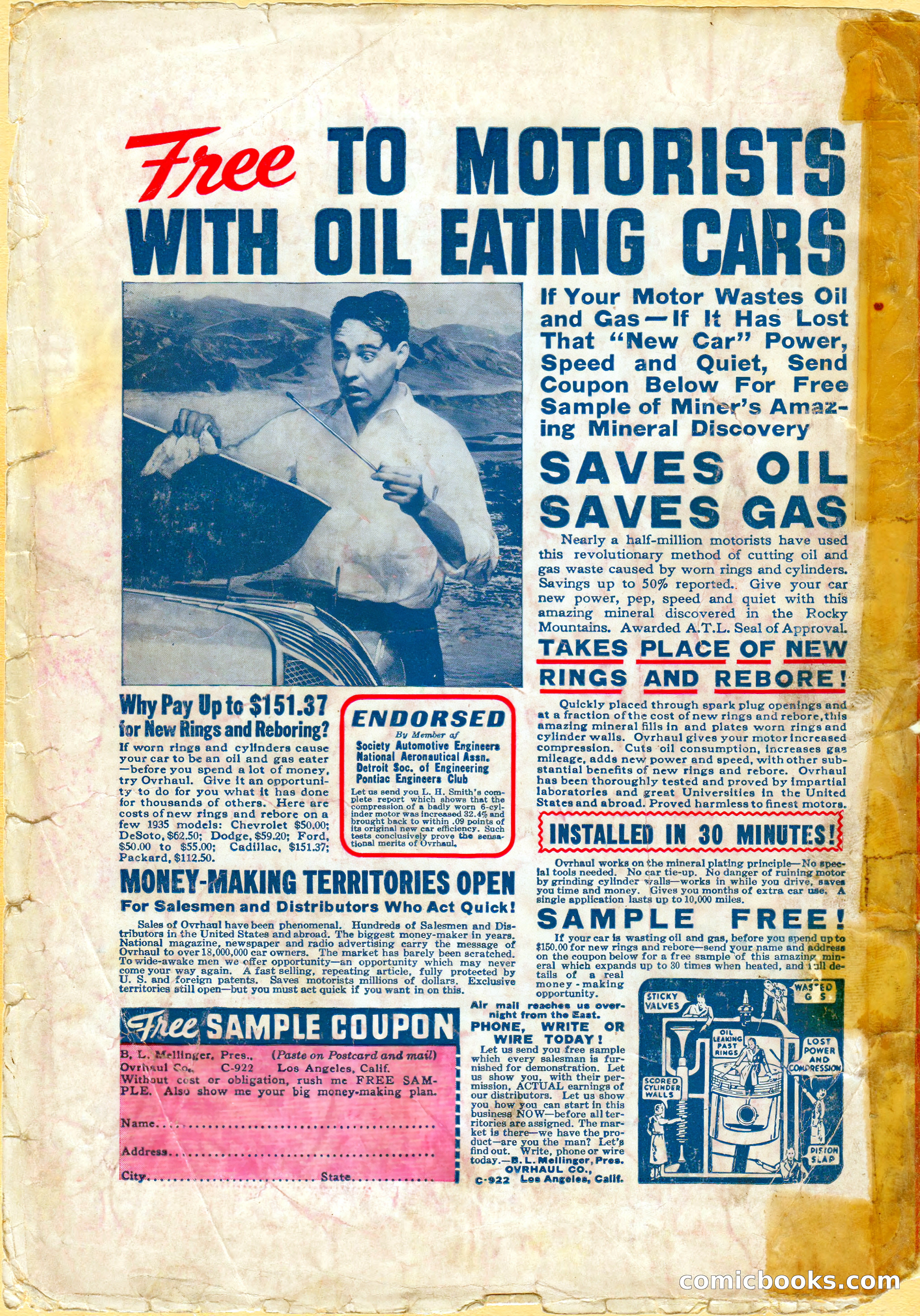 Captain Hazzard Magazine, May 1938 — page 101 of 101