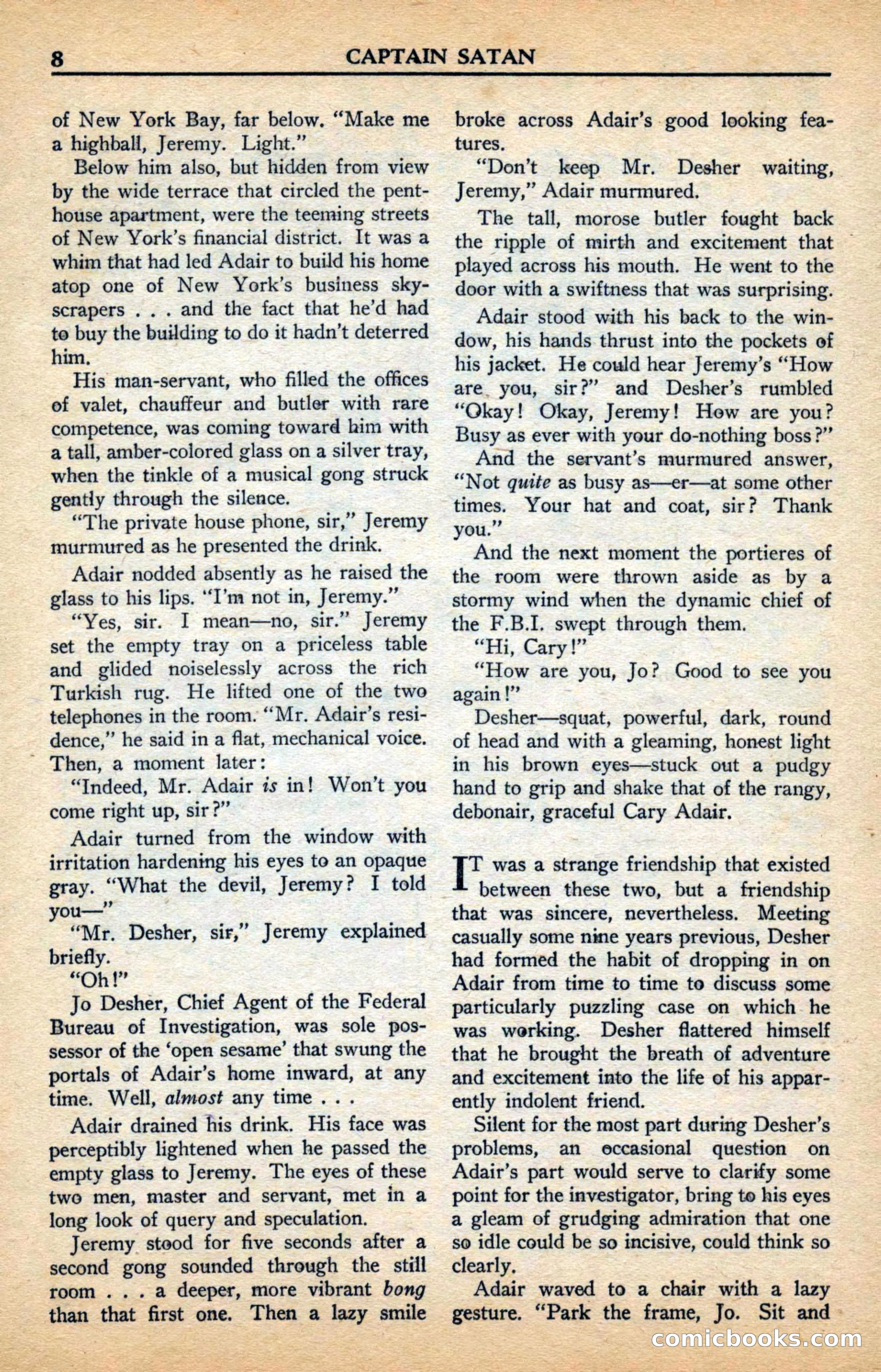Captain Satan, King of Detectives — page 11 of 101