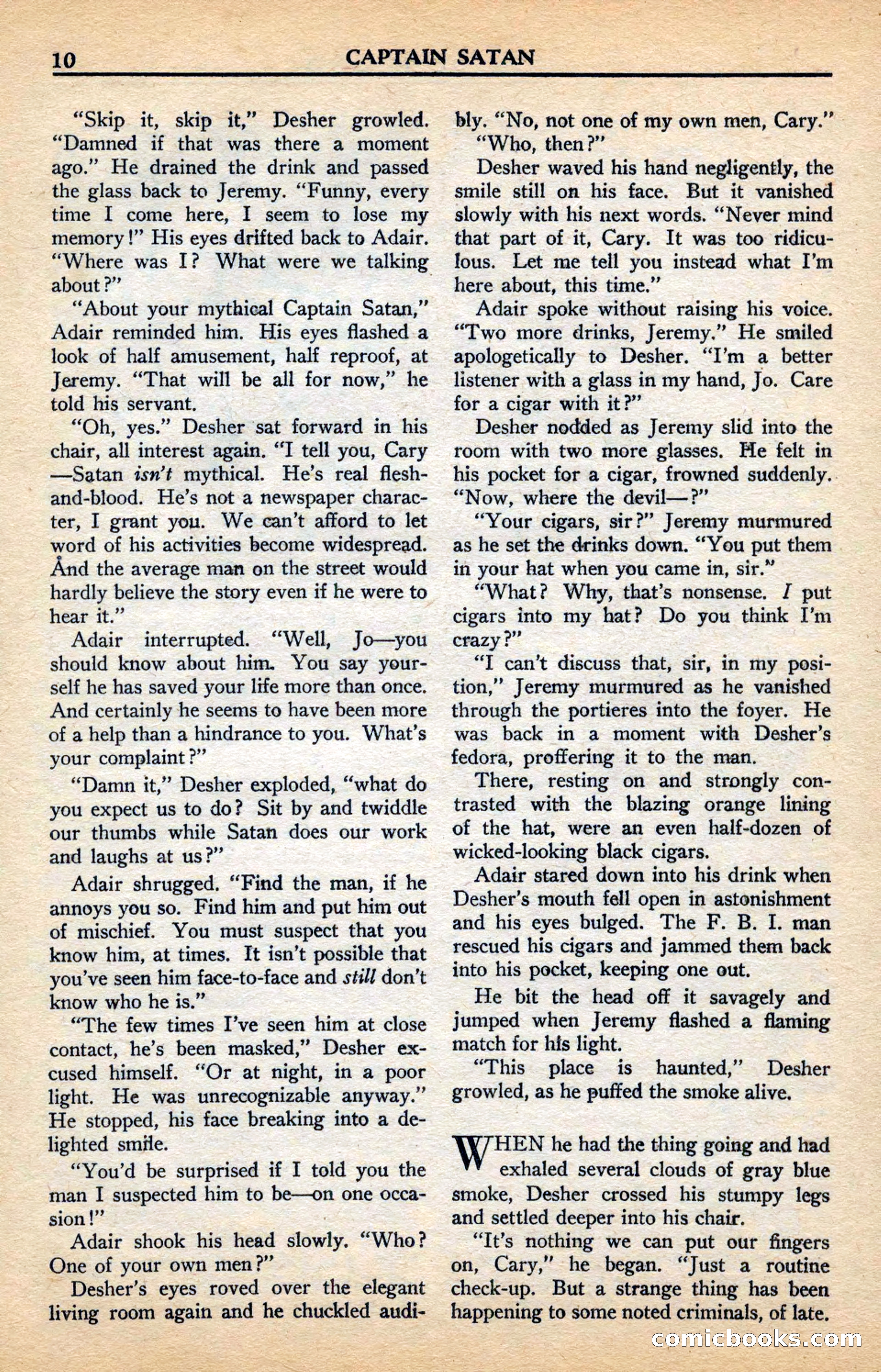 Captain Satan, King of Detectives — page 13 of 101