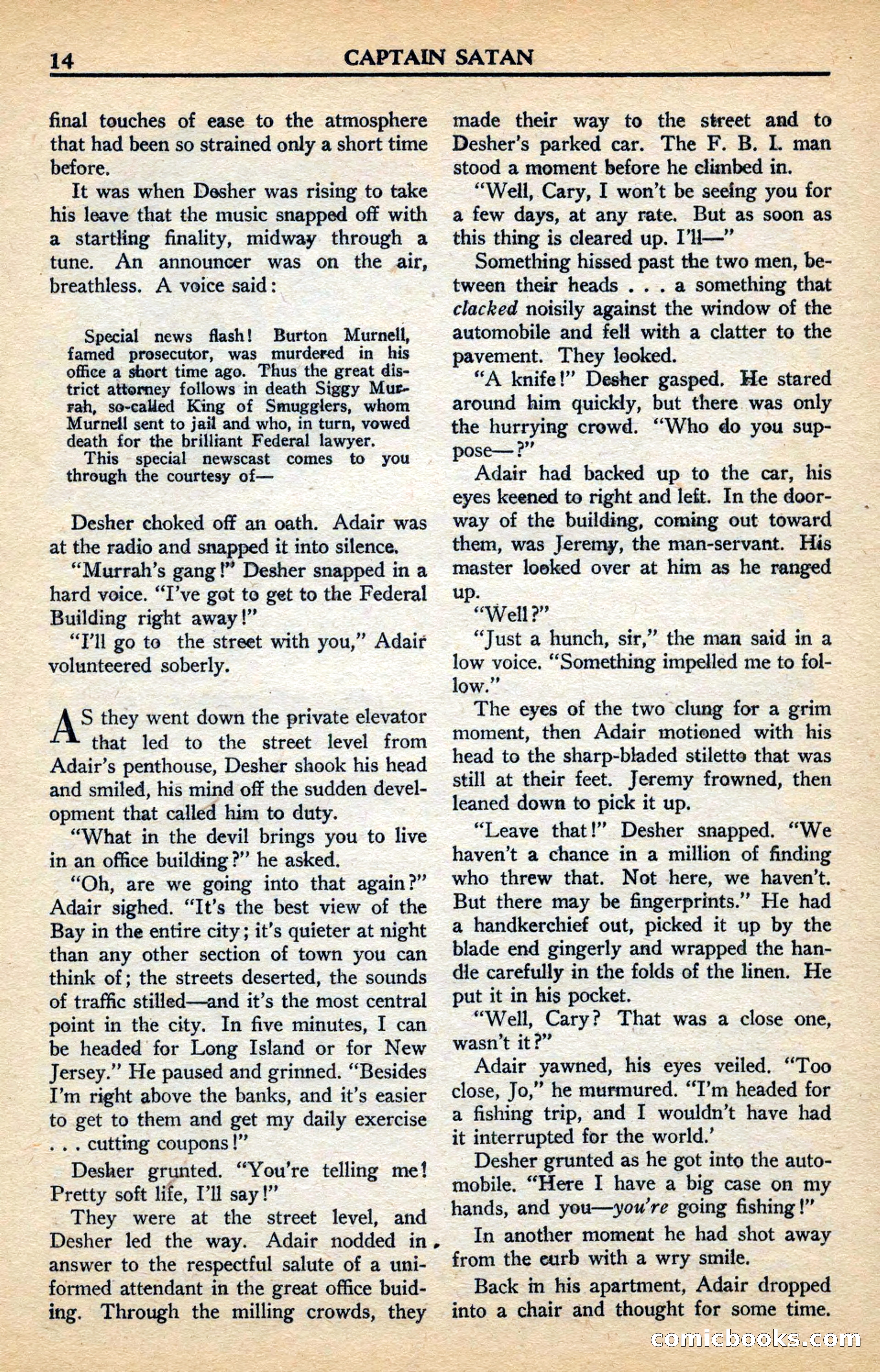 Captain Satan, King of Detectives — page 17 of 101