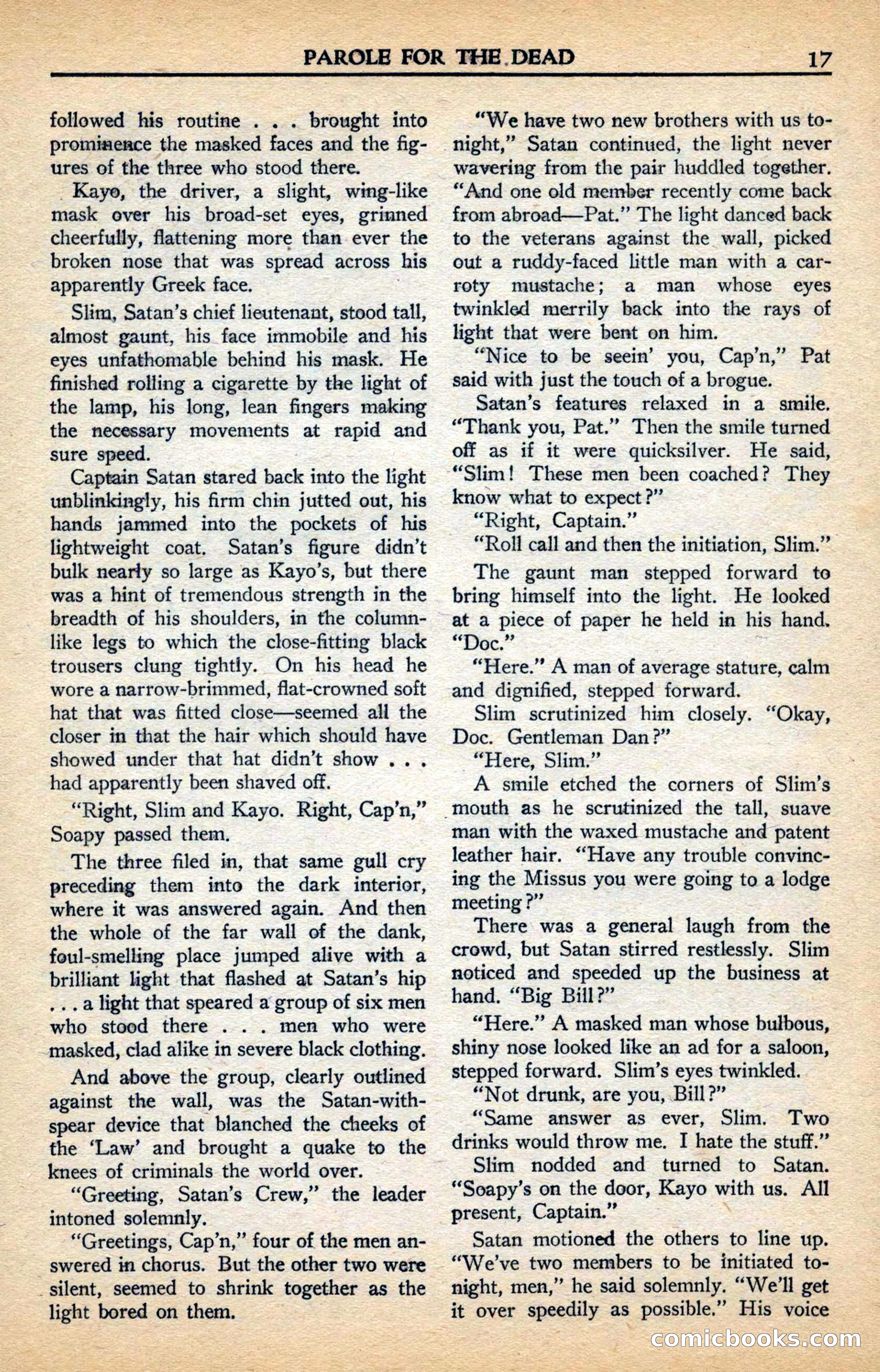 Captain Satan, King of Detectives — page 20 of 101