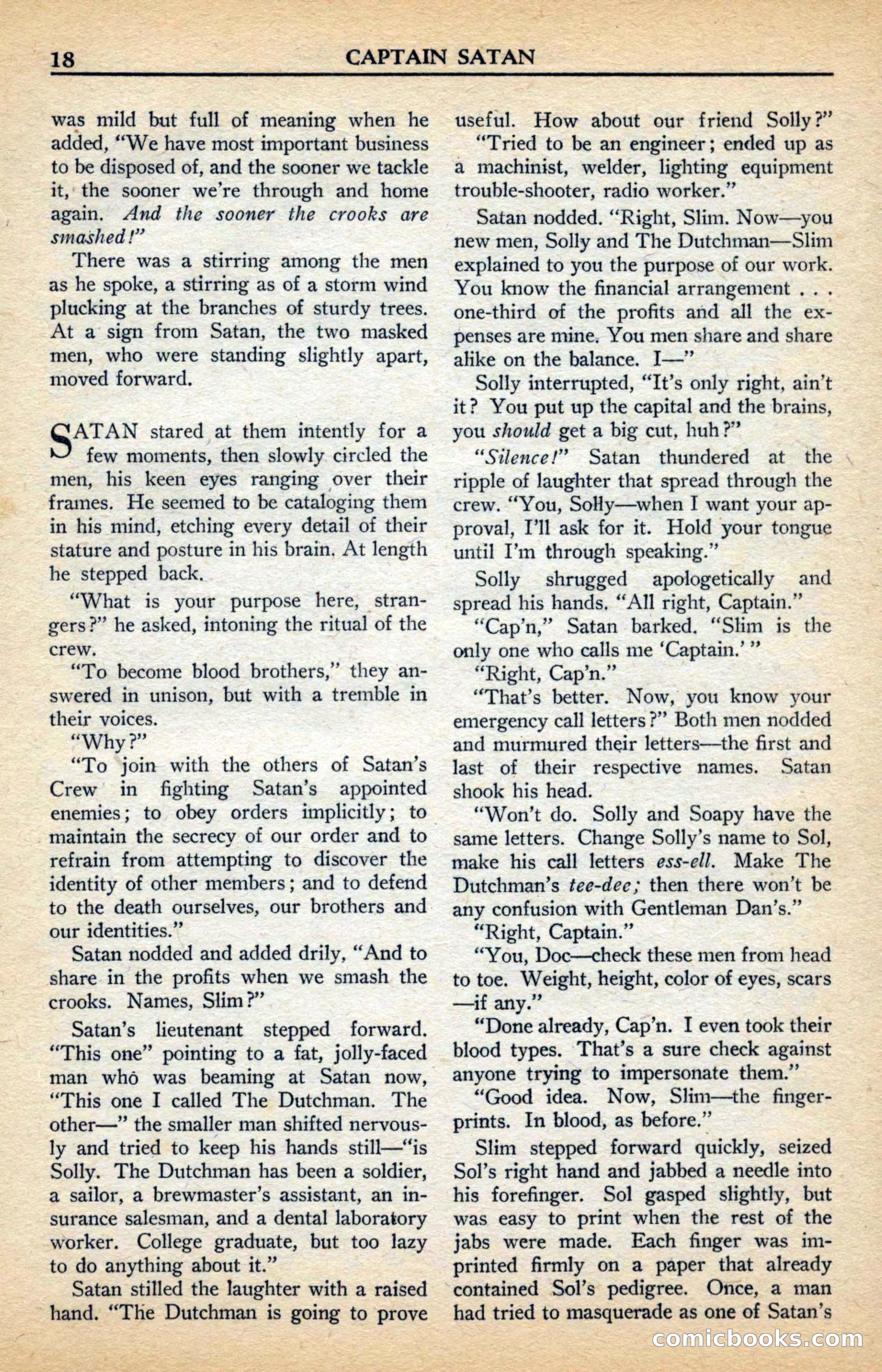 Captain Satan, King of Detectives — page 21 of 101