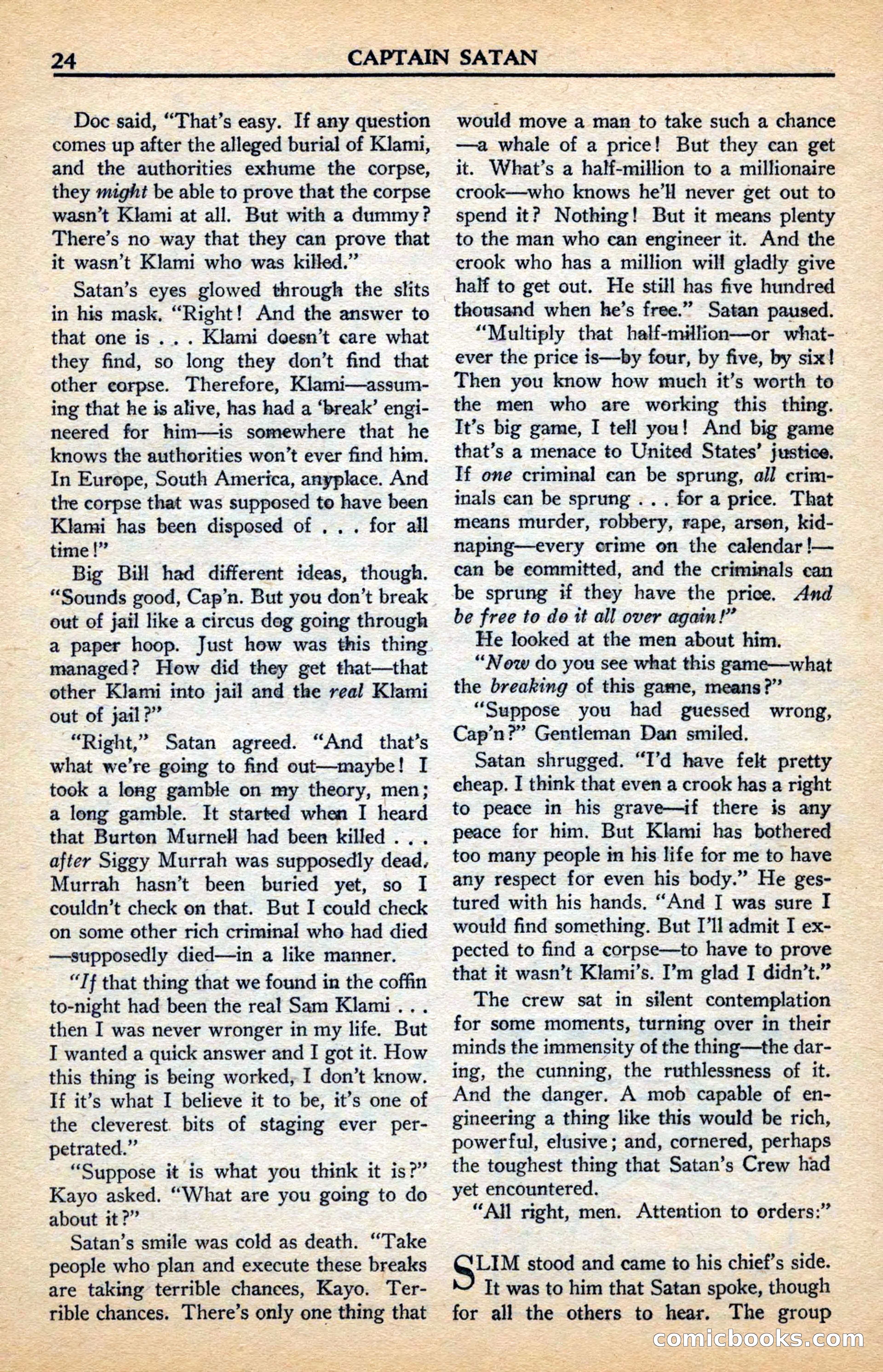 Captain Satan, King of Detectives — page 27 of 101