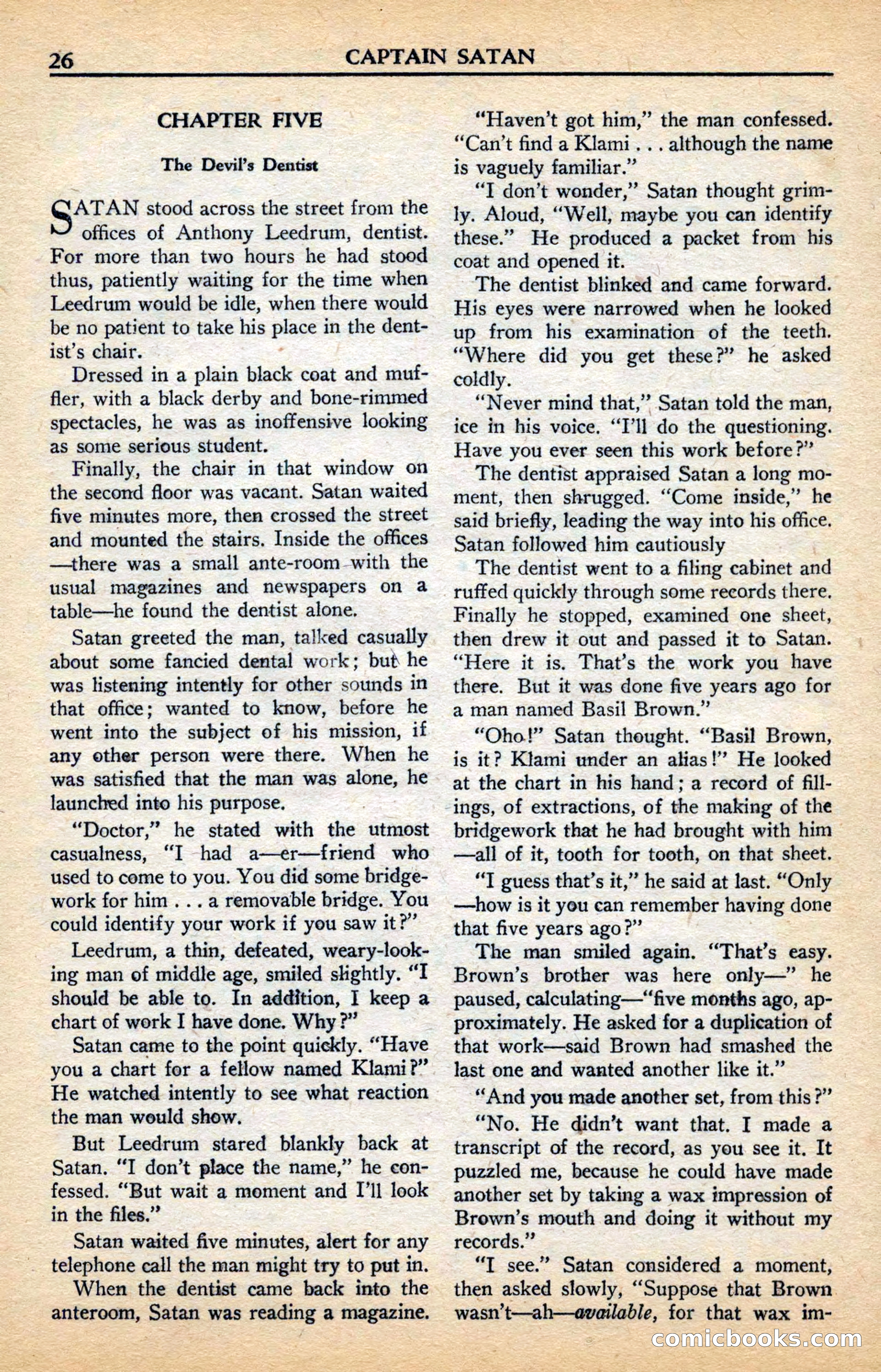 Captain Satan, King of Detectives — page 29 of 101