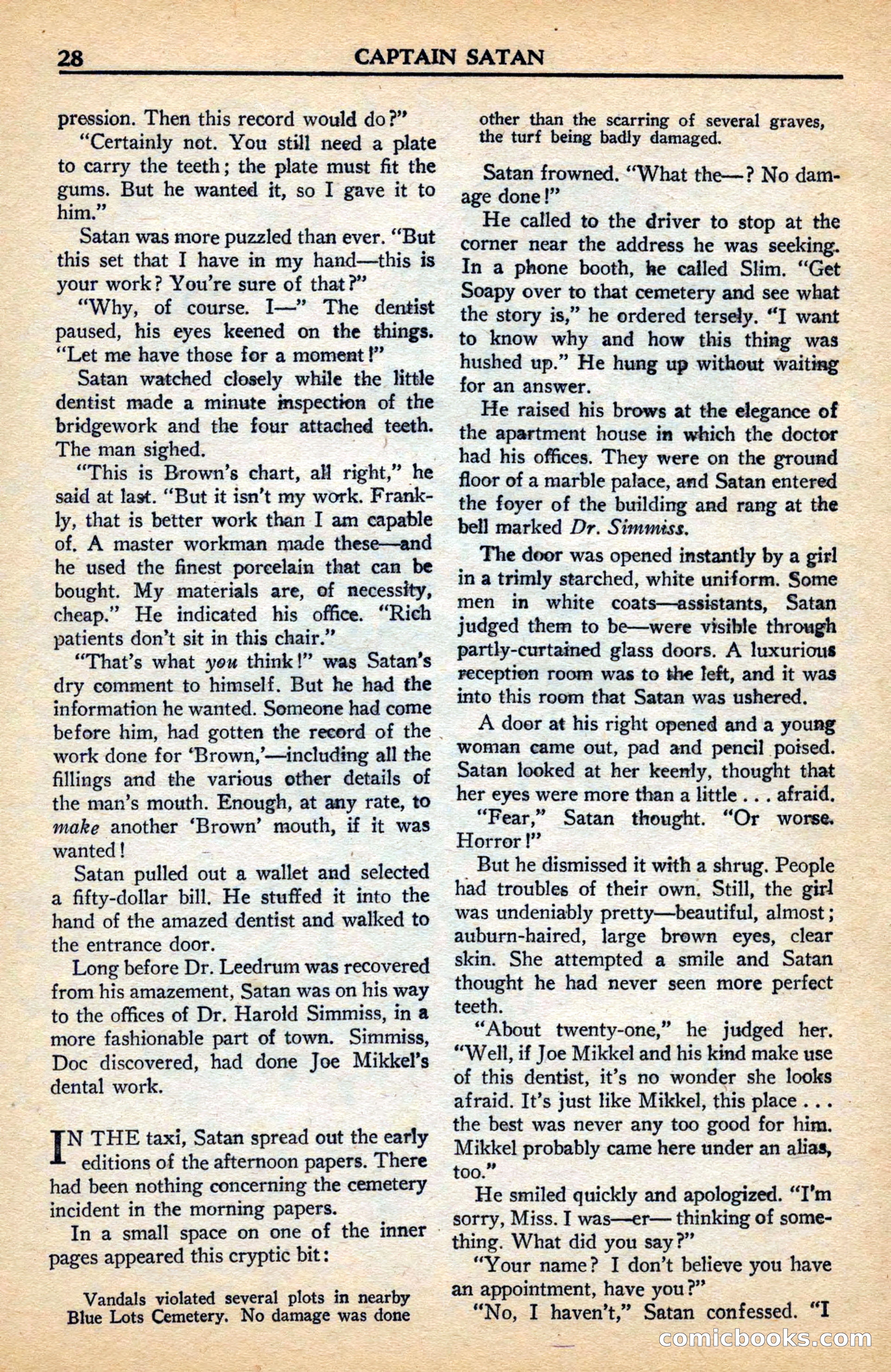 Captain Satan, King of Detectives — page 31 of 101