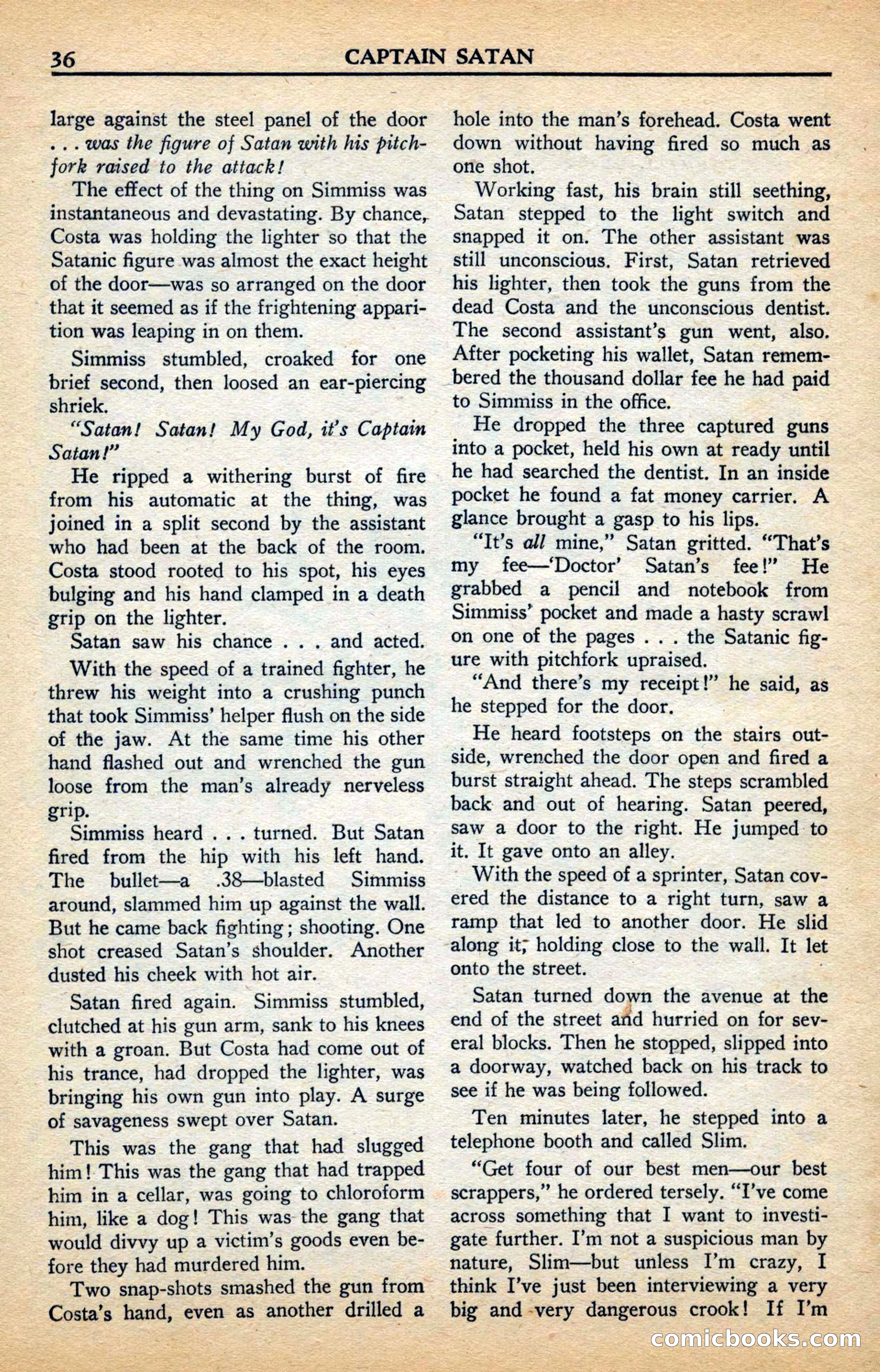 Captain Satan, King of Detectives — page 39 of 101