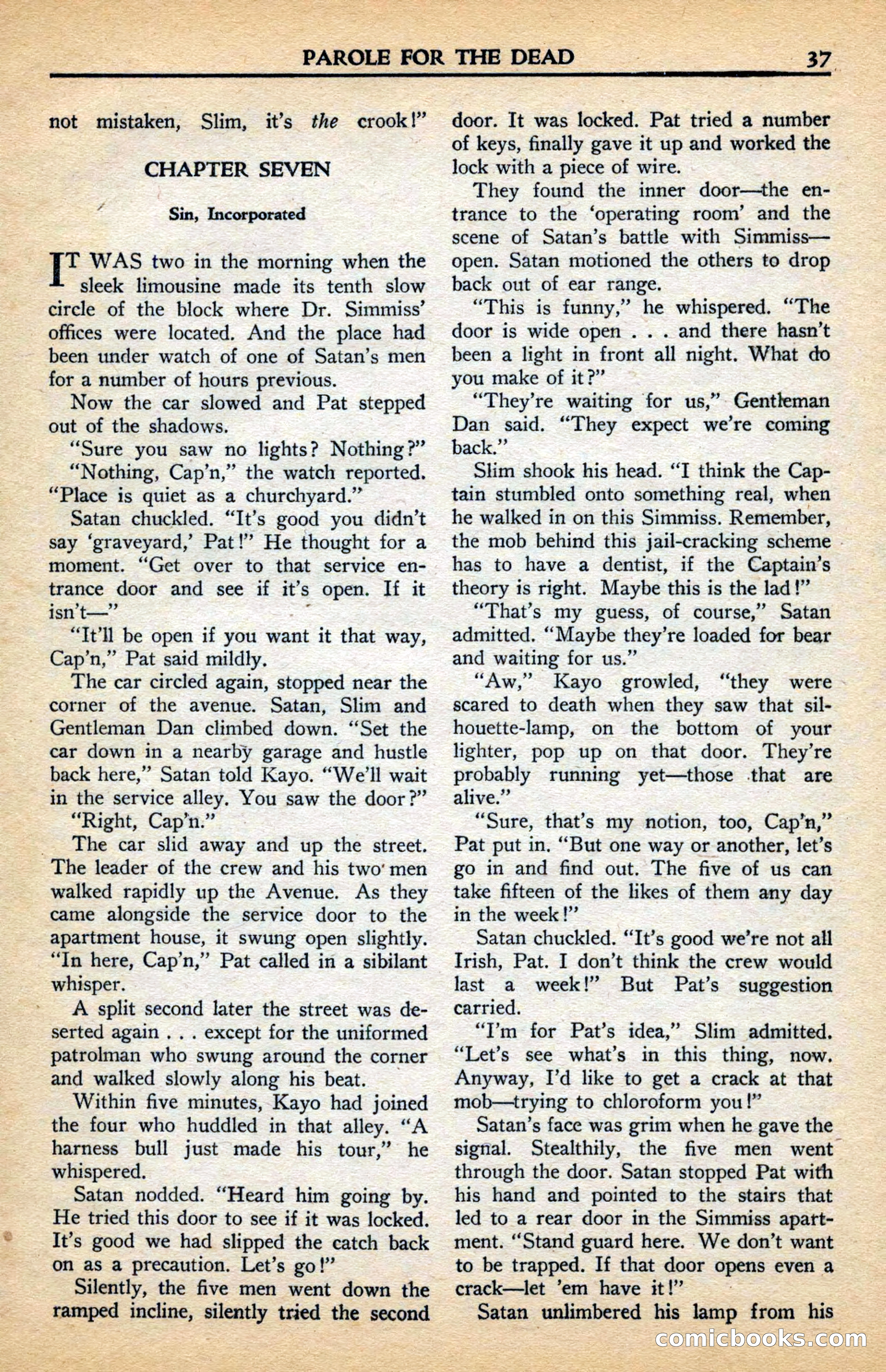 Captain Satan, King of Detectives — page 40 of 101