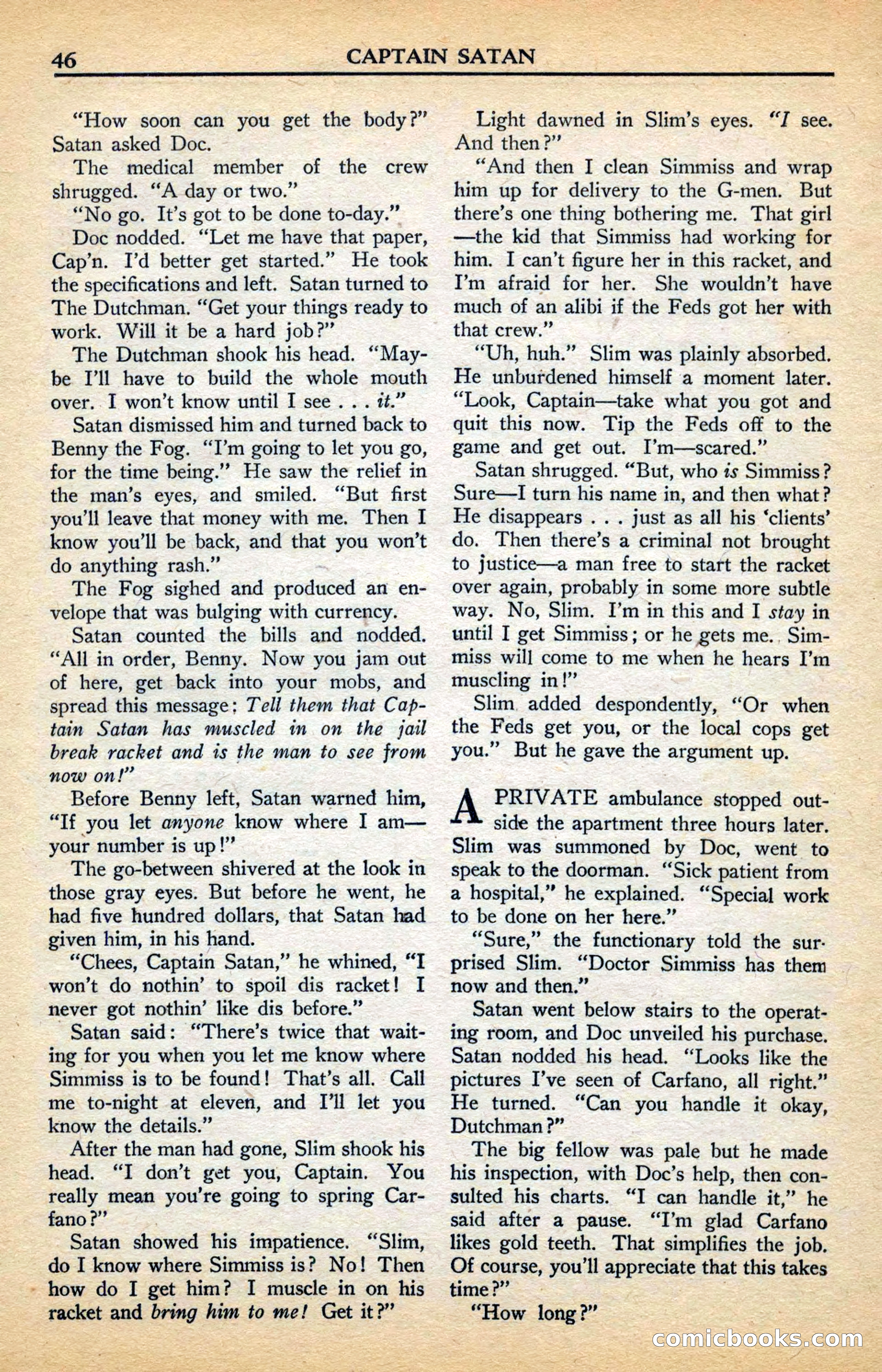Captain Satan, King of Detectives — page 49 of 101