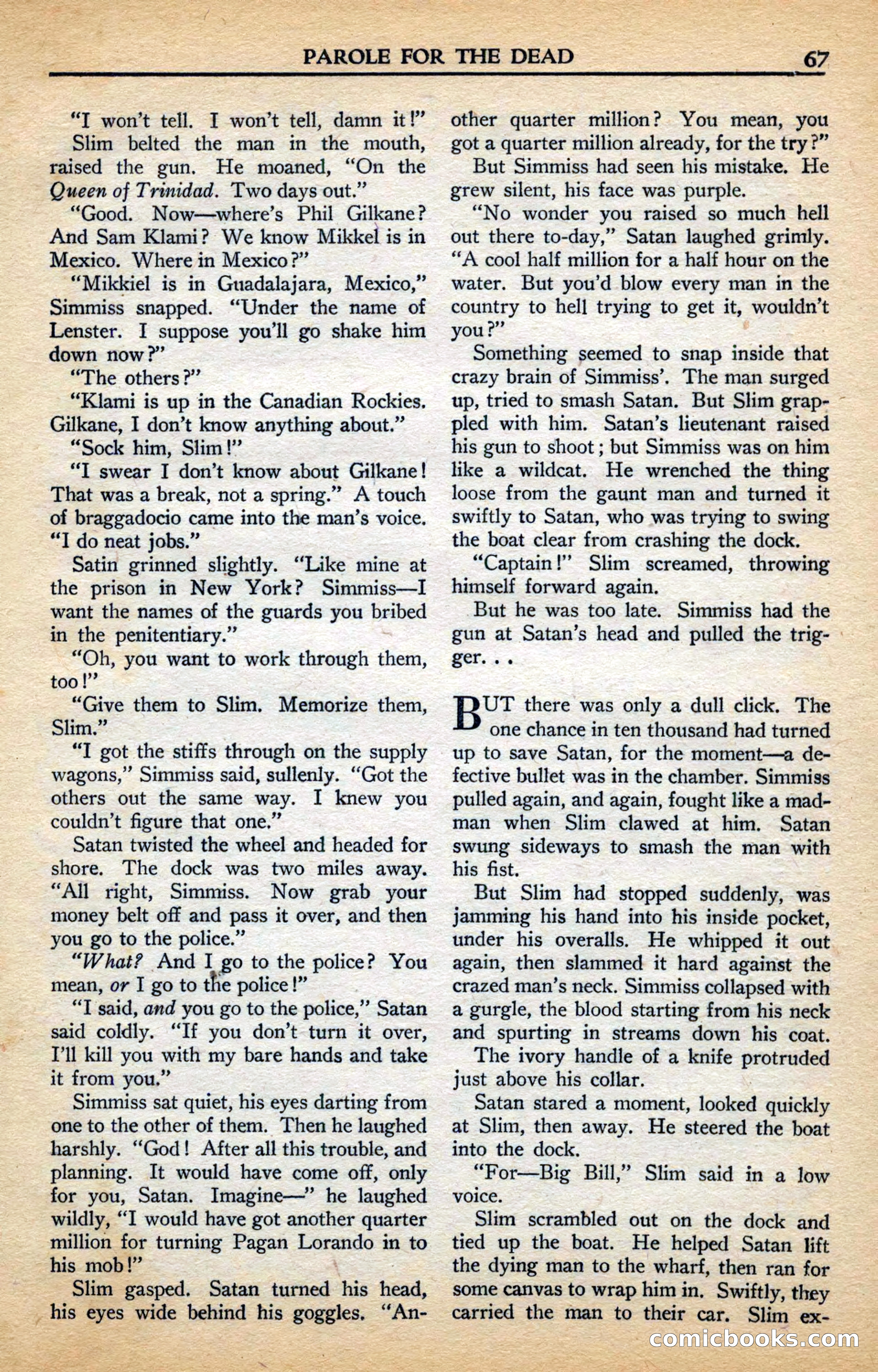 Captain Satan, King of Detectives — page 70 of 101
