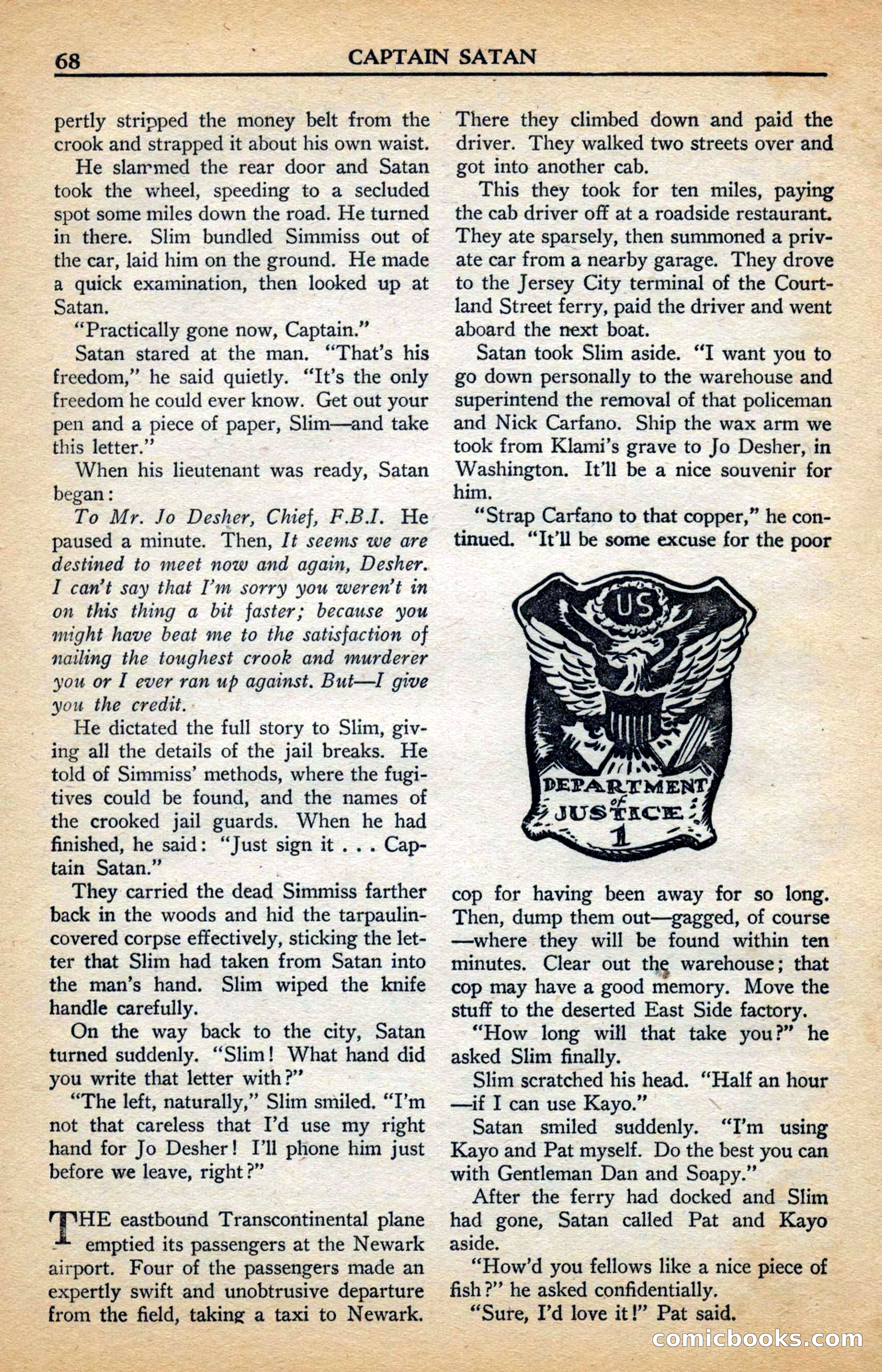 Captain Satan, King of Detectives — page 71 of 101