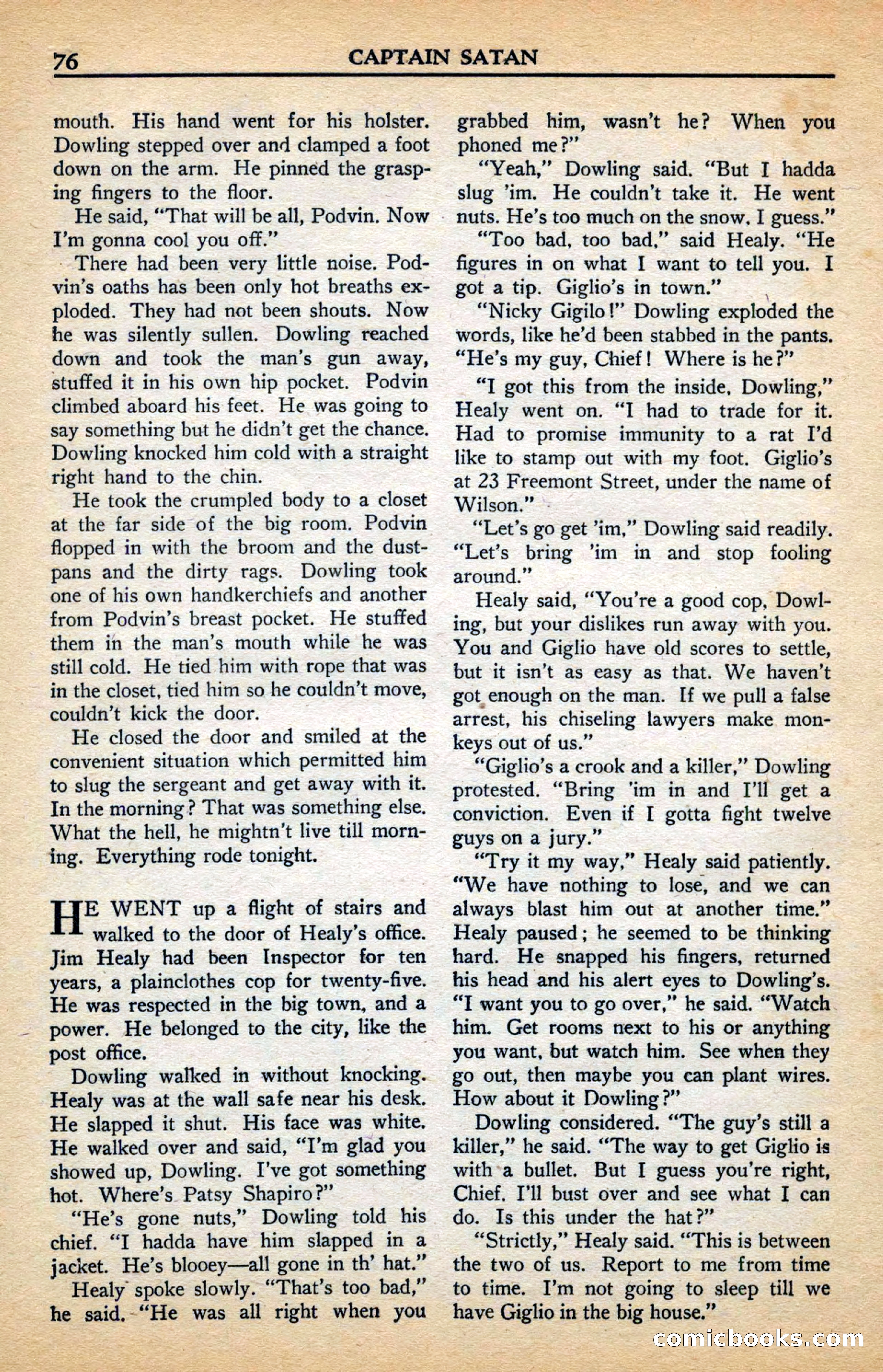 Captain Satan, King of Detectives — page 79 of 101