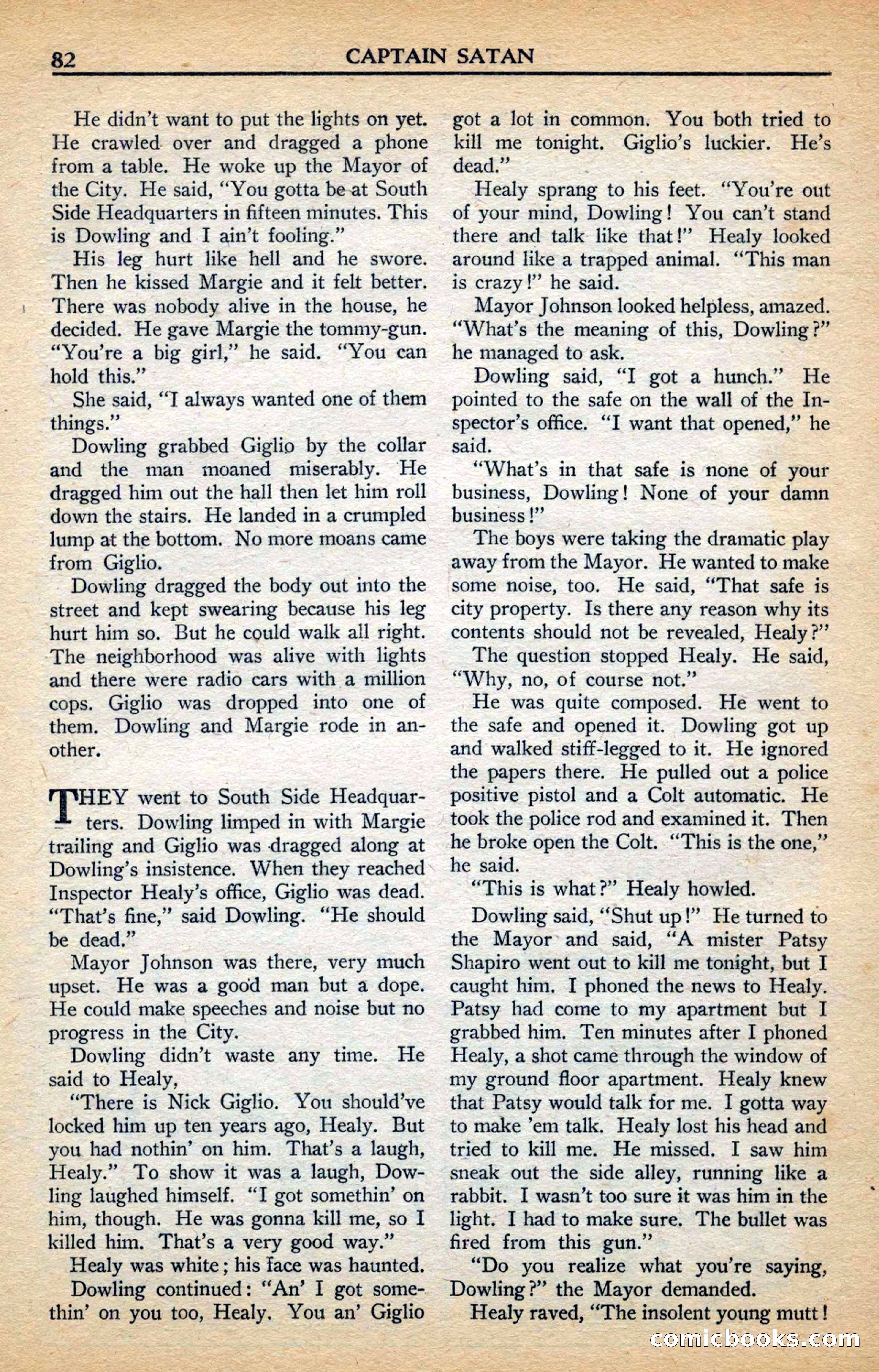 Captain Satan, King of Detectives — page 85 of 101