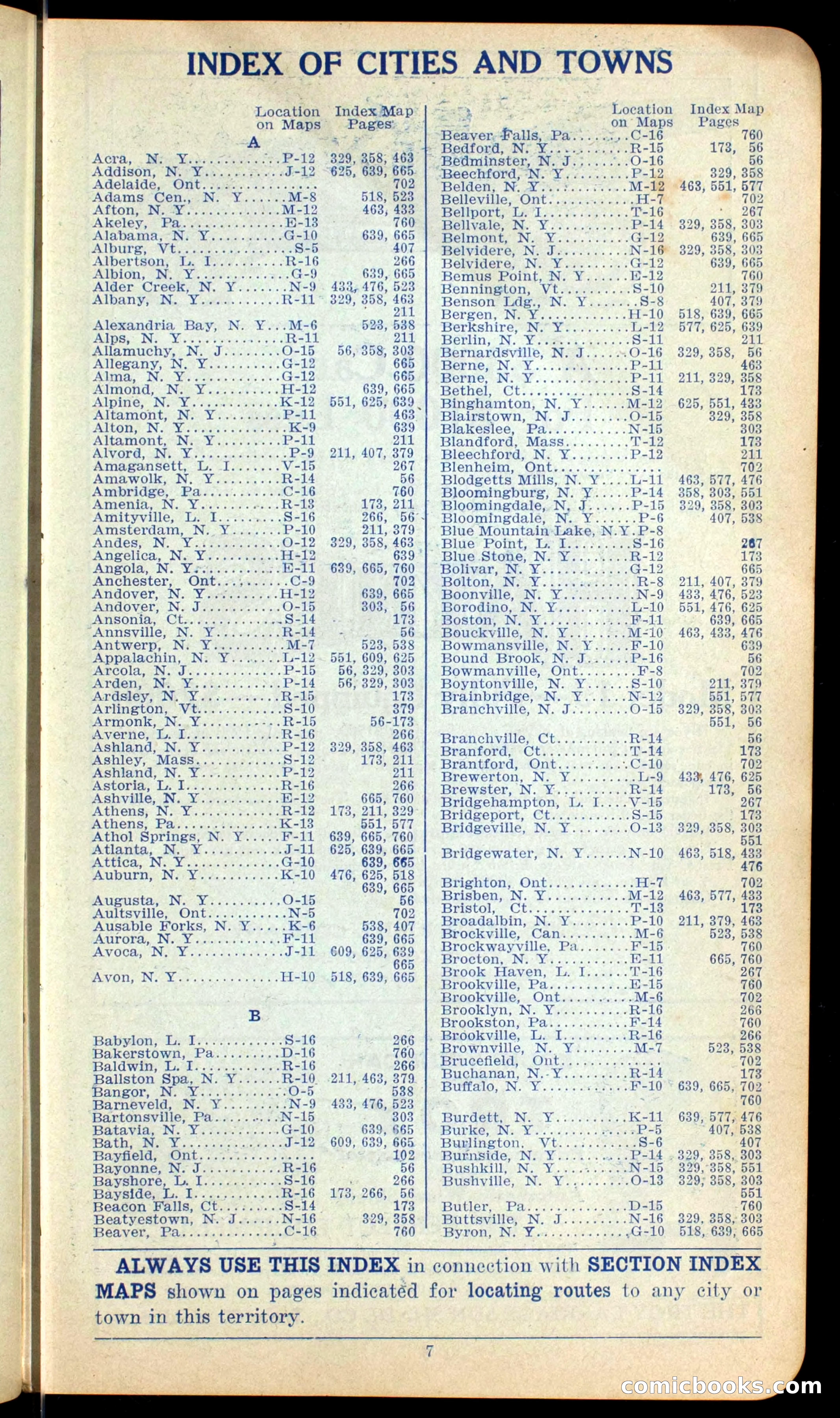 The Automobile Official Blue Book, 1910 — page 15 of 400